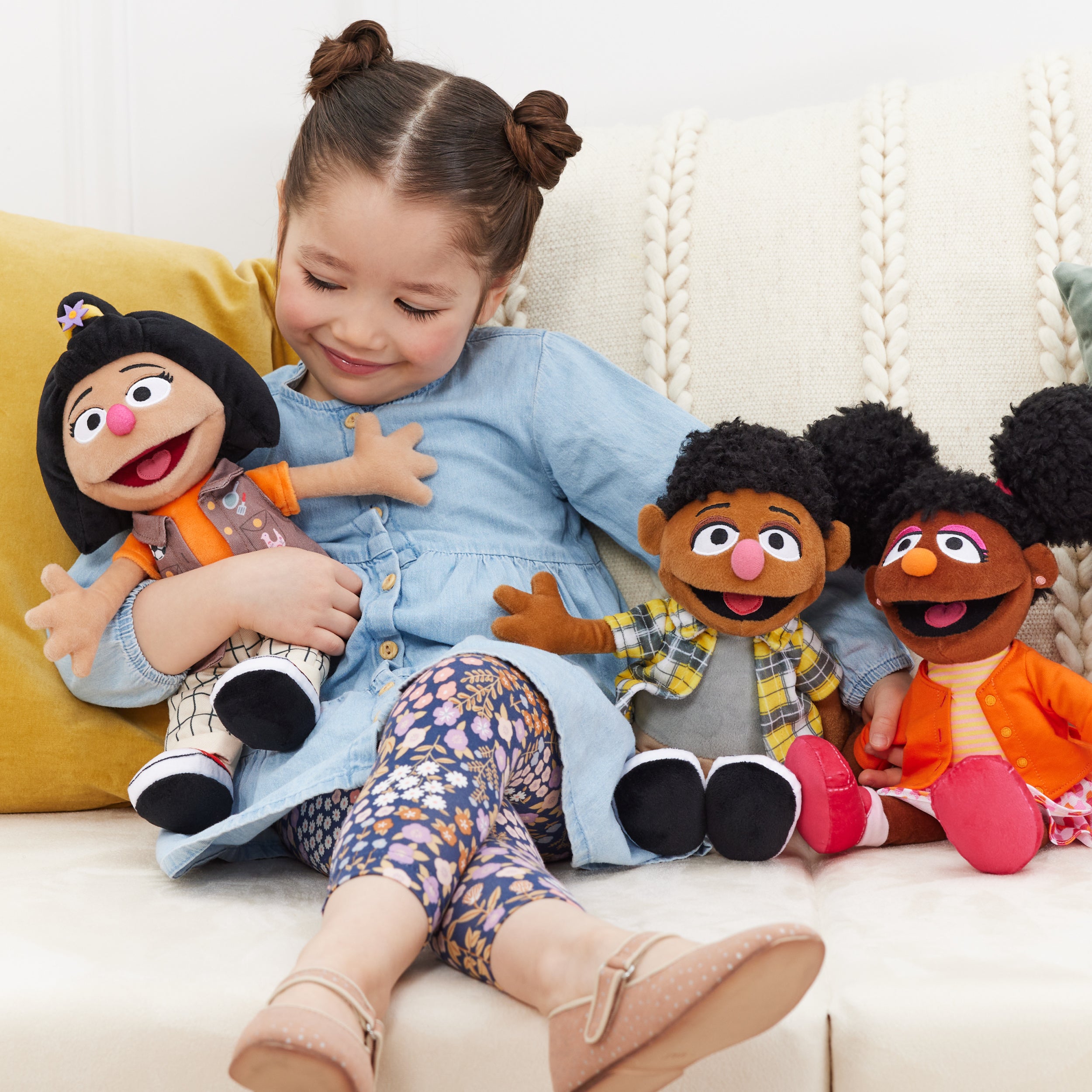 GUND Sesame Street Official Tamir Plush, Premium Plush Doll for Ages 1 & Up, 13”