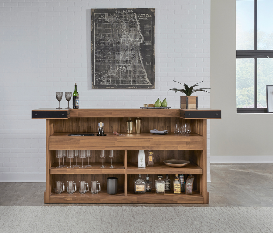 American Heritage® Knoxville Home Bar, Acacia