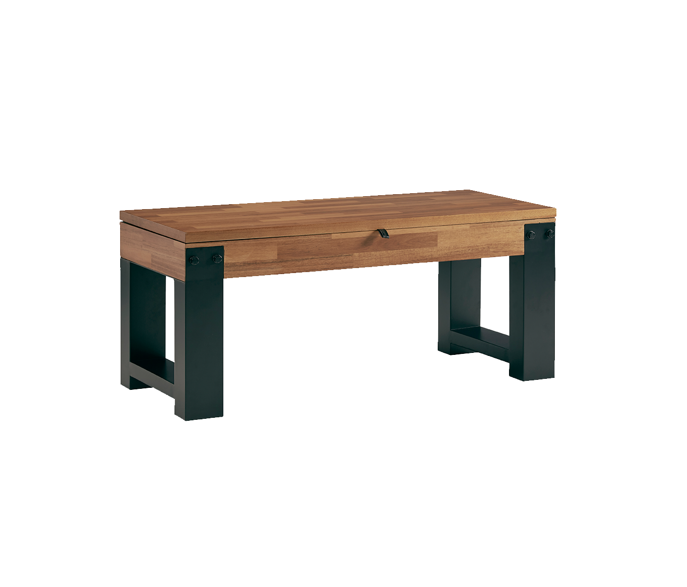 American Heritage® Knoxville Multi-functional Storage Bench, Acacia (does not include cues and balls)