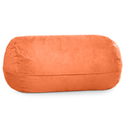 Jaxx 7 Foot Giant Bean Bag Sofa, Mandarin