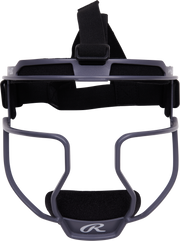 Rawlings Hi-Viz Adult Softball Fielders Mask - Graphite