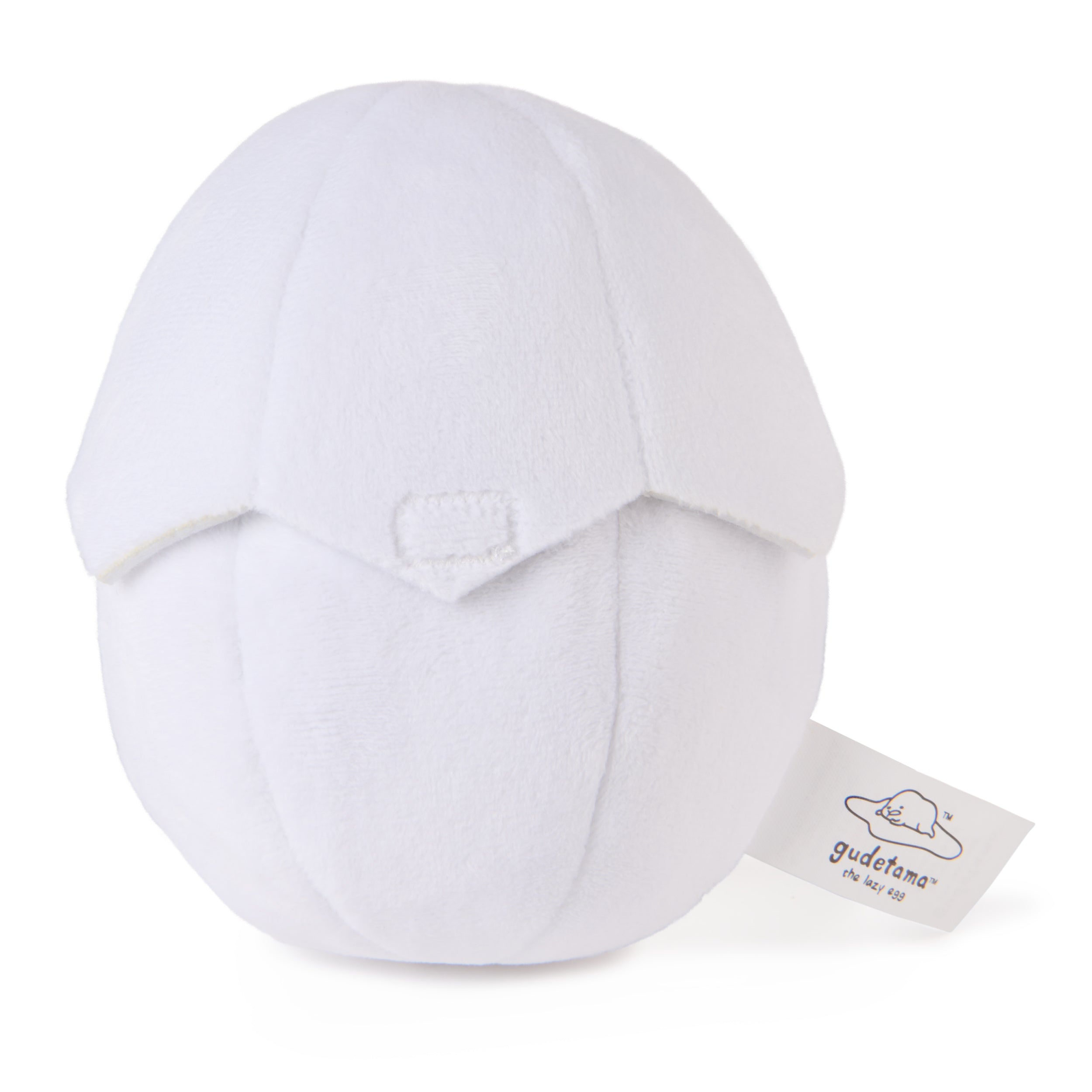 GUND Sanrio Gudetama The Lazy Egg Stuffed Animal, Gudetama in Eggshell Plush Toy for Ages 1 and Up, 5”