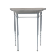 Collaborative Trap Desk - Light Gray Wood/Silver