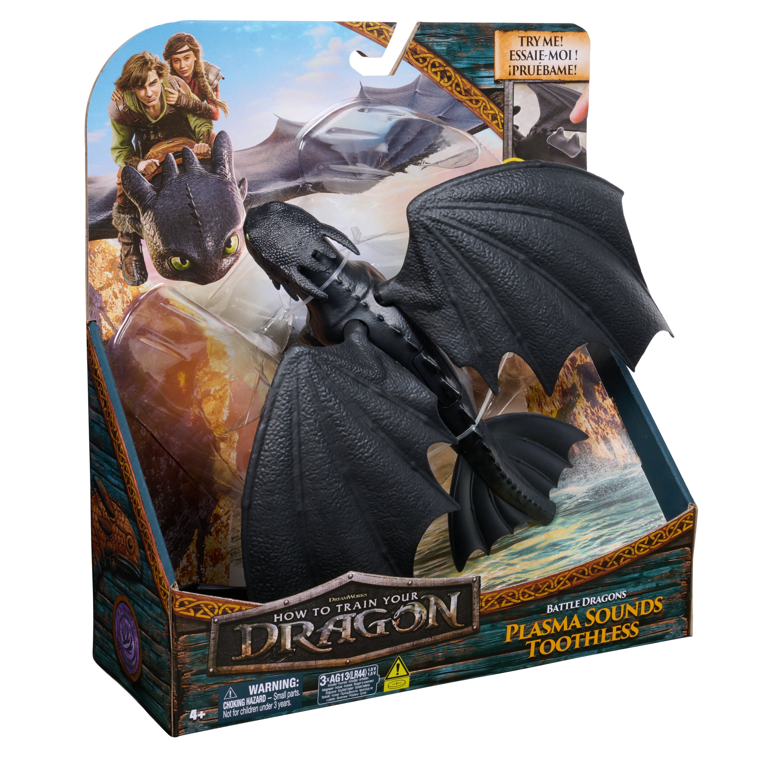 Dreamworks Dragons, Battle Dragons Action Figure, Kids Toys for Boys & Girls Ages 4 and up Styles May Vary