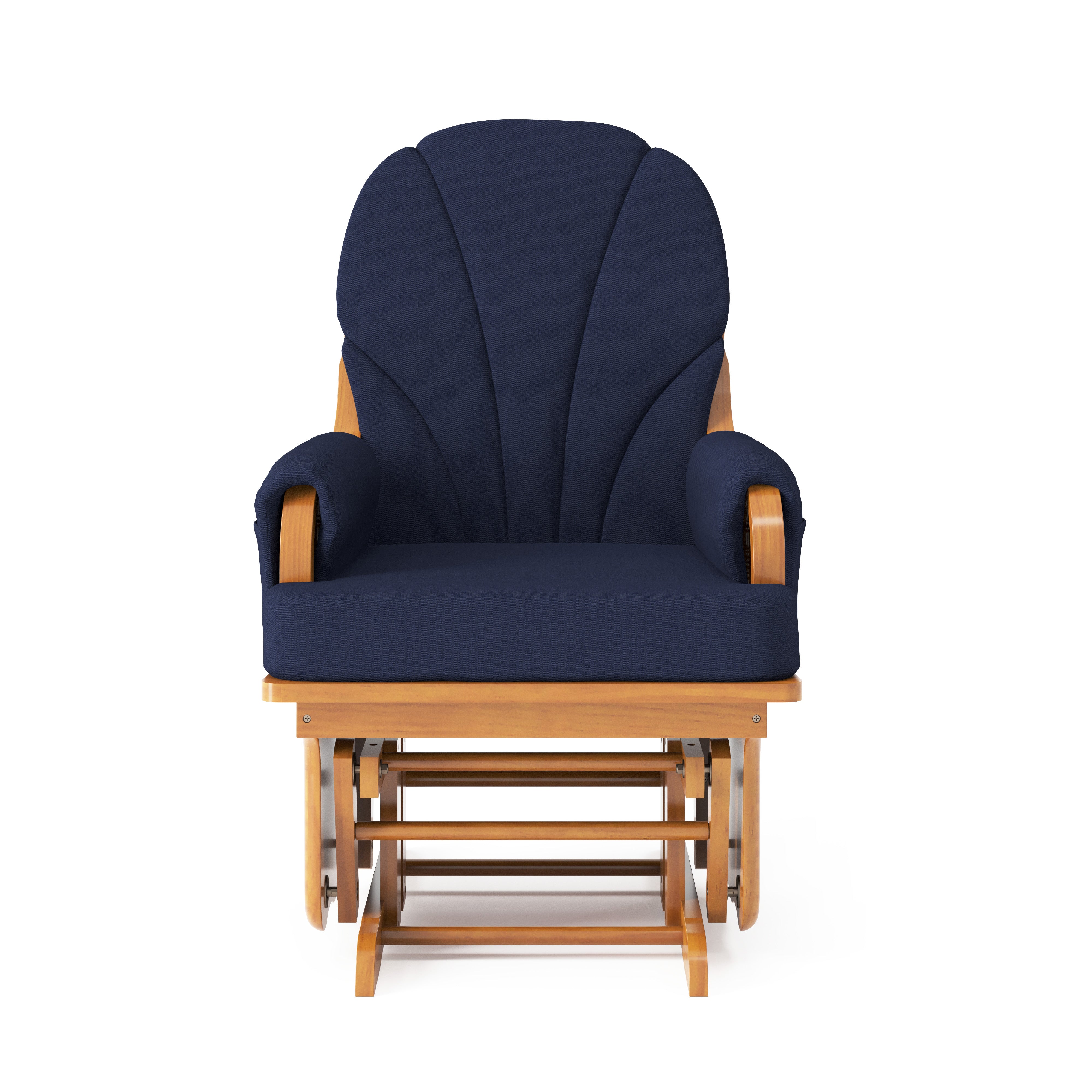 Lullaby Adult Glider Rocker Blue