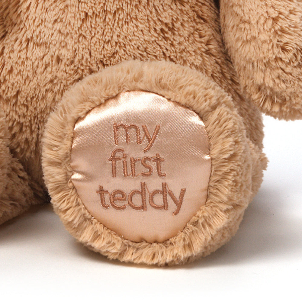 Baby GUND My First Teddy Bear, Ultra Soft Animal Plush Toy for Babies and Newborns, Tan, 15”