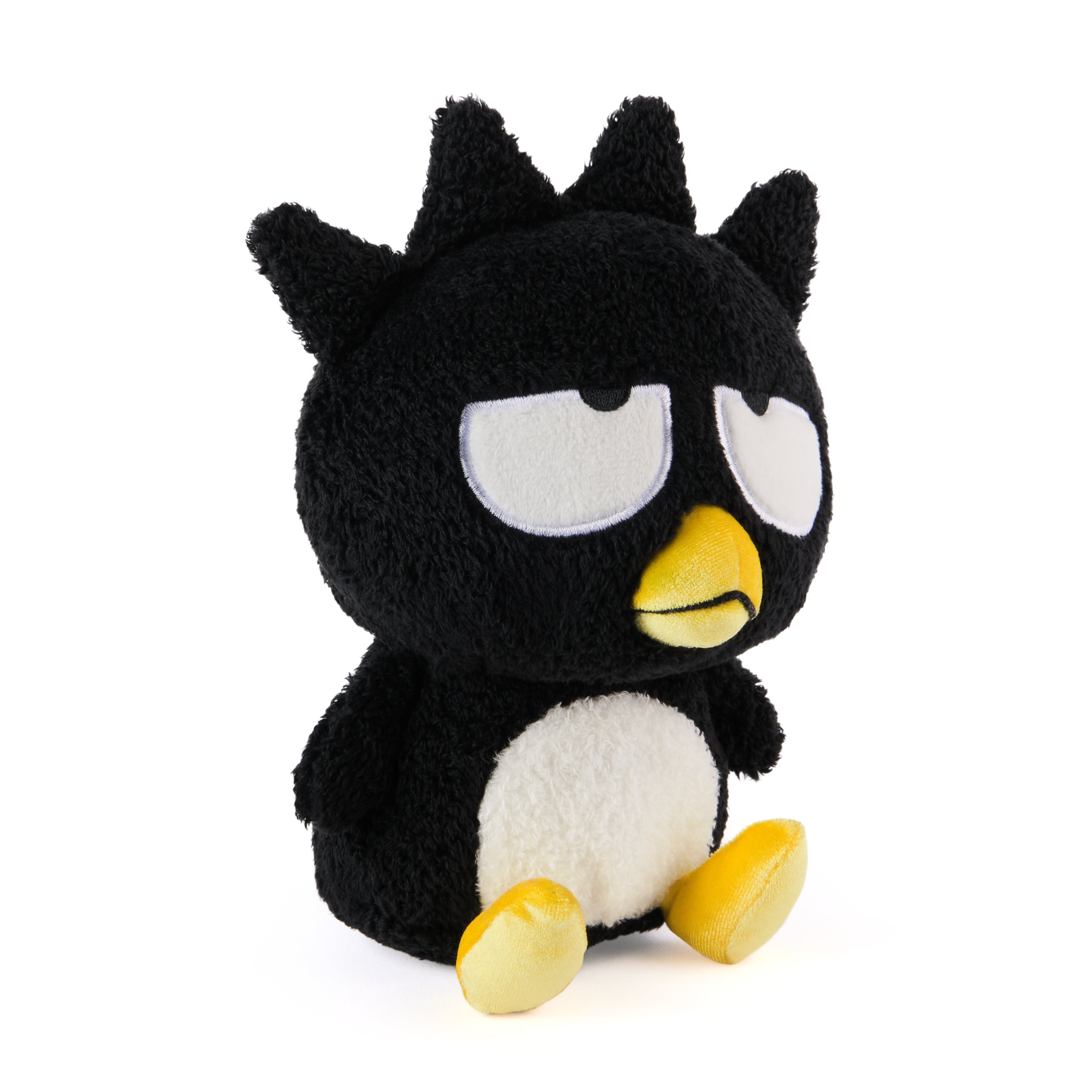 GUND Sanrio Bad Badtz-maru Plush, Kawaii Plushies, Penguin Stuffed Animal for Ages 1 and Up, Black, 6”