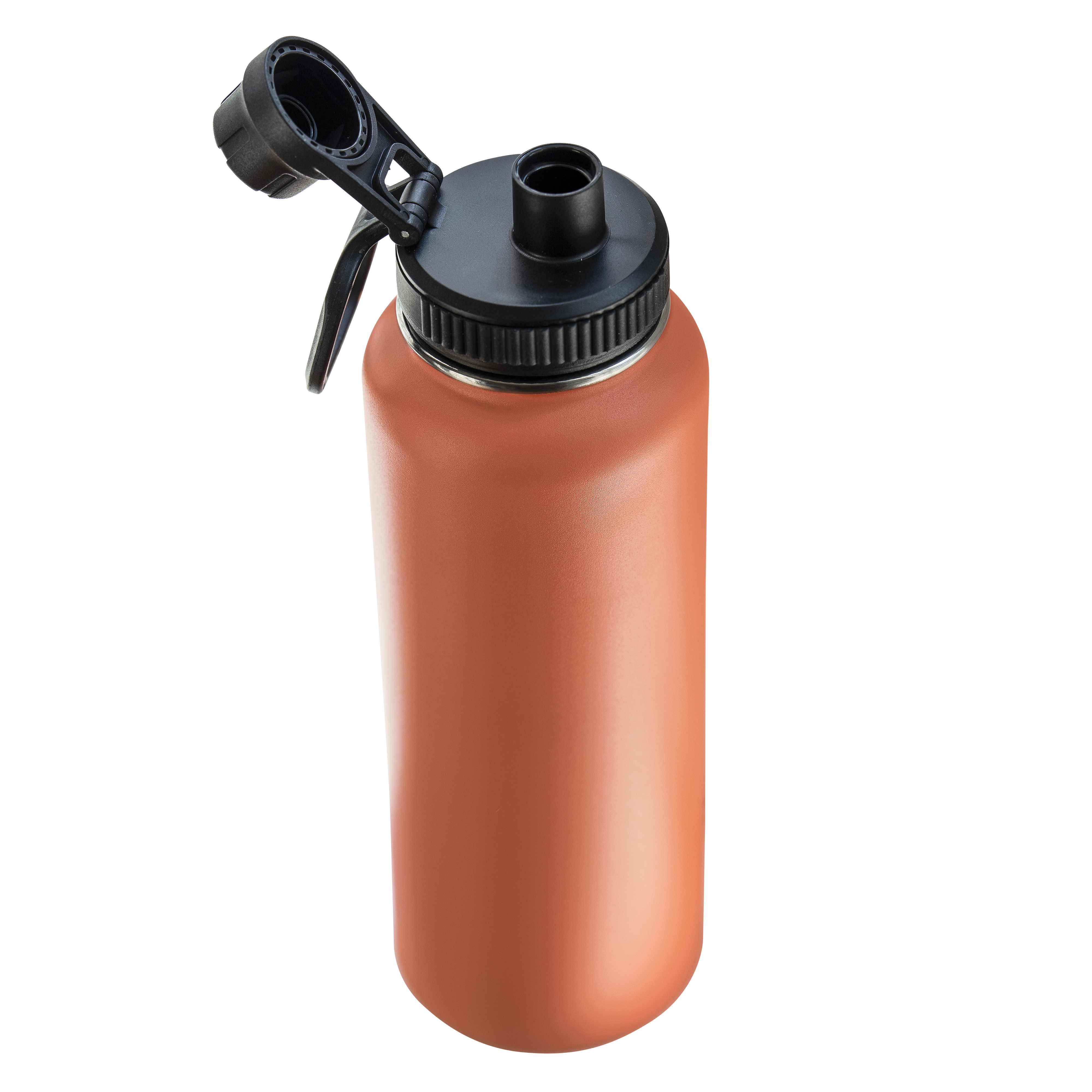 ONIX Pickleball Accessory Stainless Steel Insulated Sweat Proof Dishwasher Safe Double Wall 40 oz. Water Bottle - Orange
