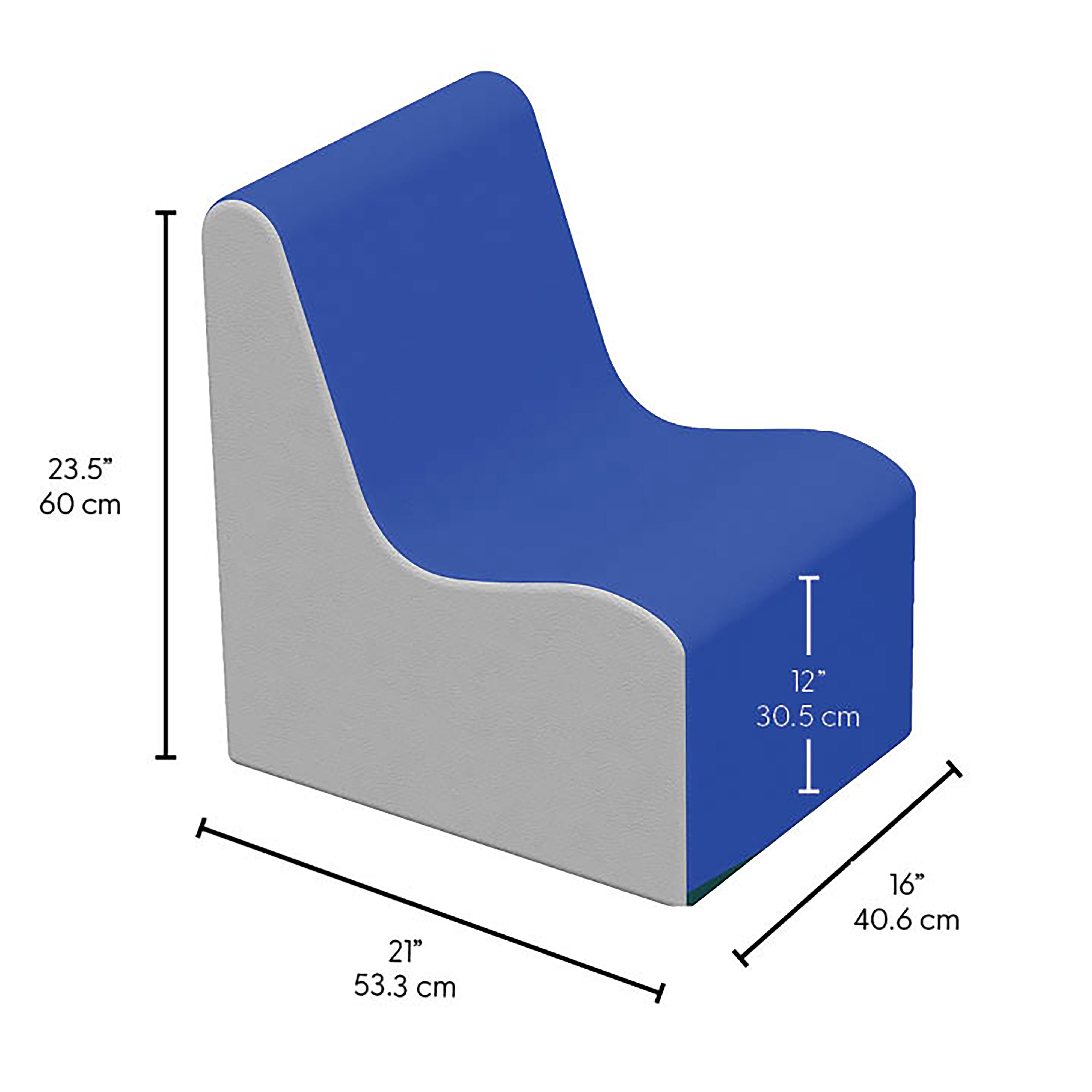 SoftScape Wave Preschool Chairs, 2-Piece - Contemporary
