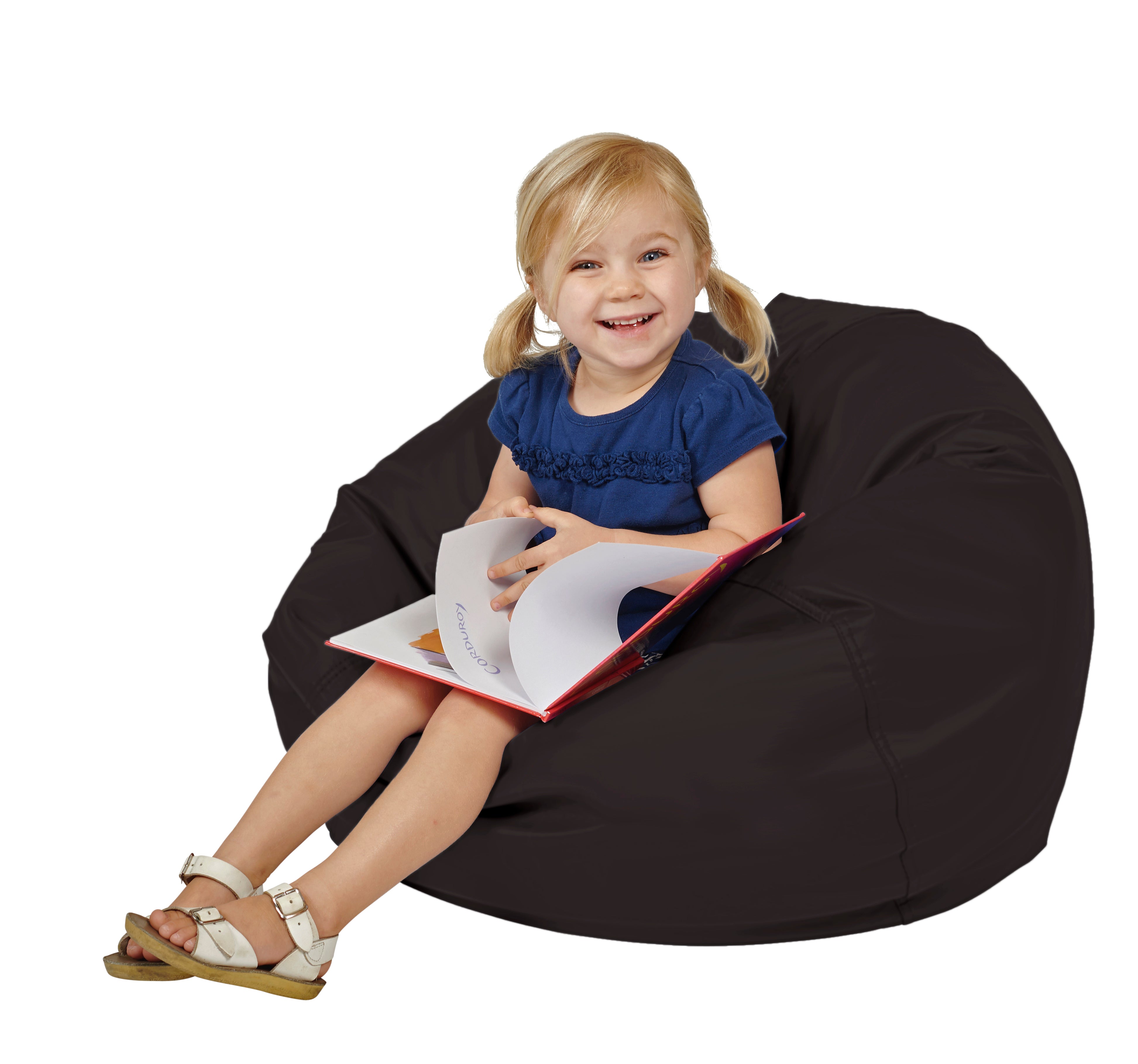 SoftScape Classic 26" Junior Bean Bag - Black
