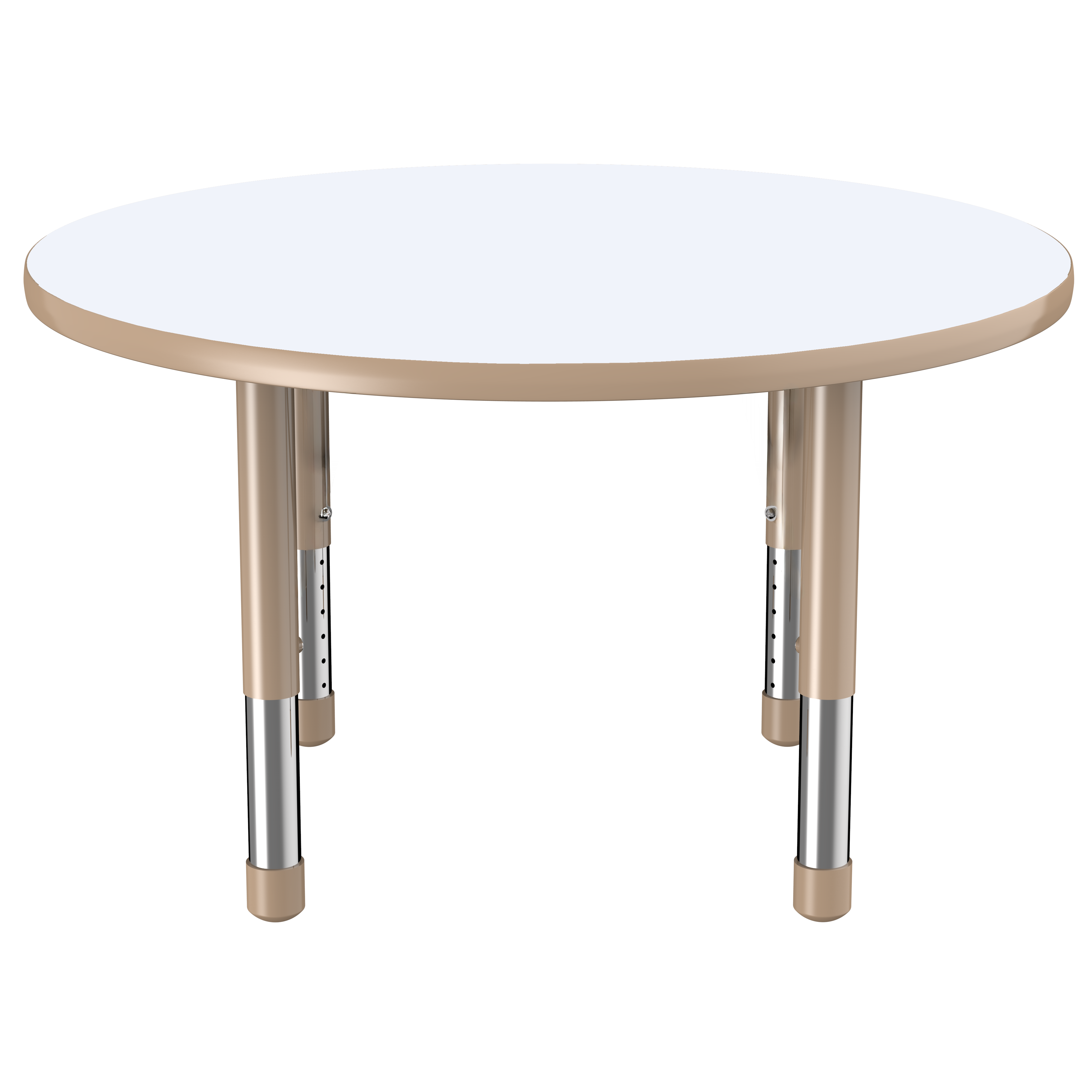 36" Round Dry-Erase Activity Table with Adjustable Chunky Legs - Whiteboard/Sand