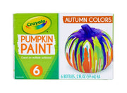 Crayola Pumpkin Paint Kit, 6 Acrylic Paints in Autumn Colors