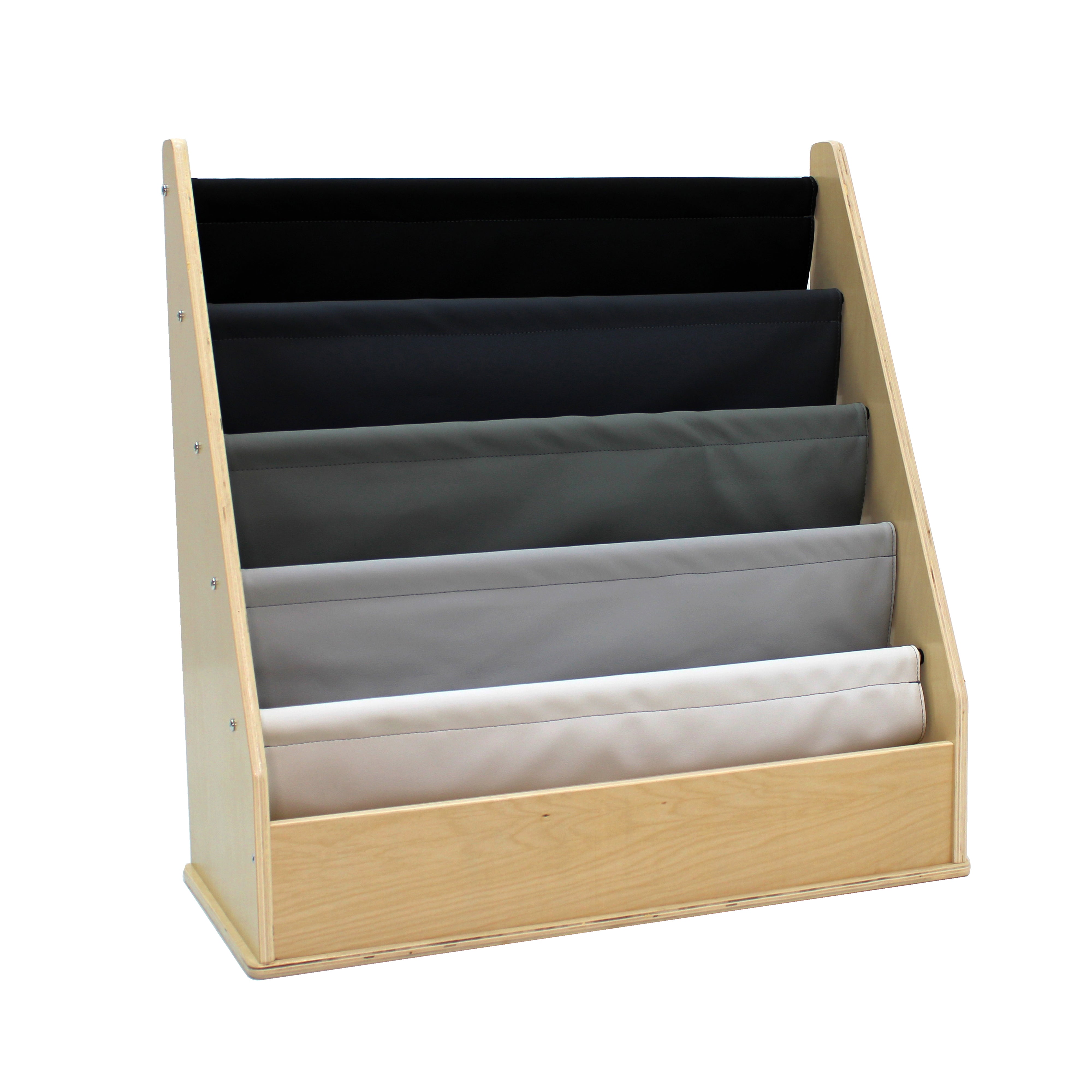 Birch Sling Book Display - Gray/Light Gray