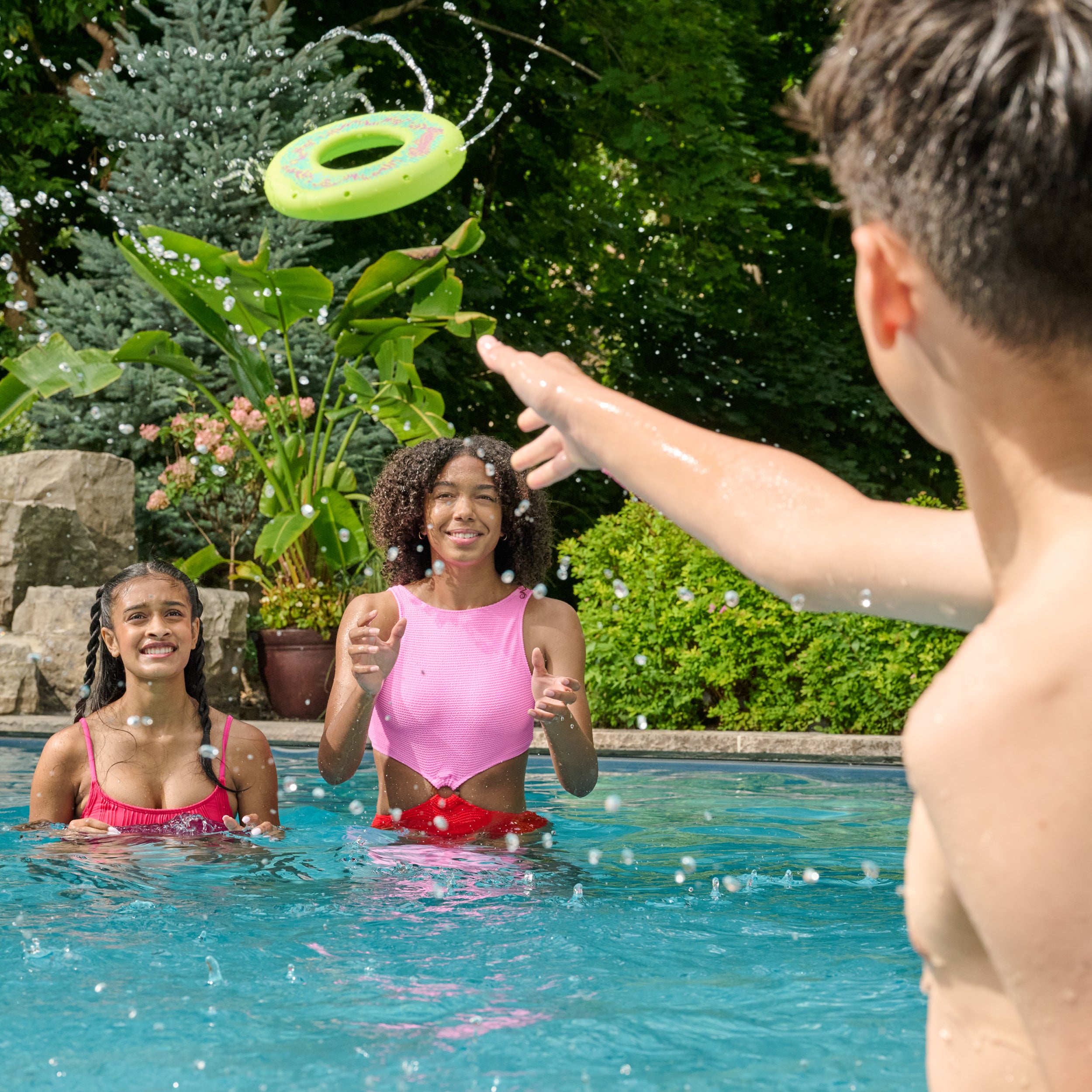 Swimways Hydro Spiral, Pool Toys for Kids and Adults, Throwing Ring for Beach, Lake and Swimming Pool, Outdoor Toys for Kids Aged 5 & Up