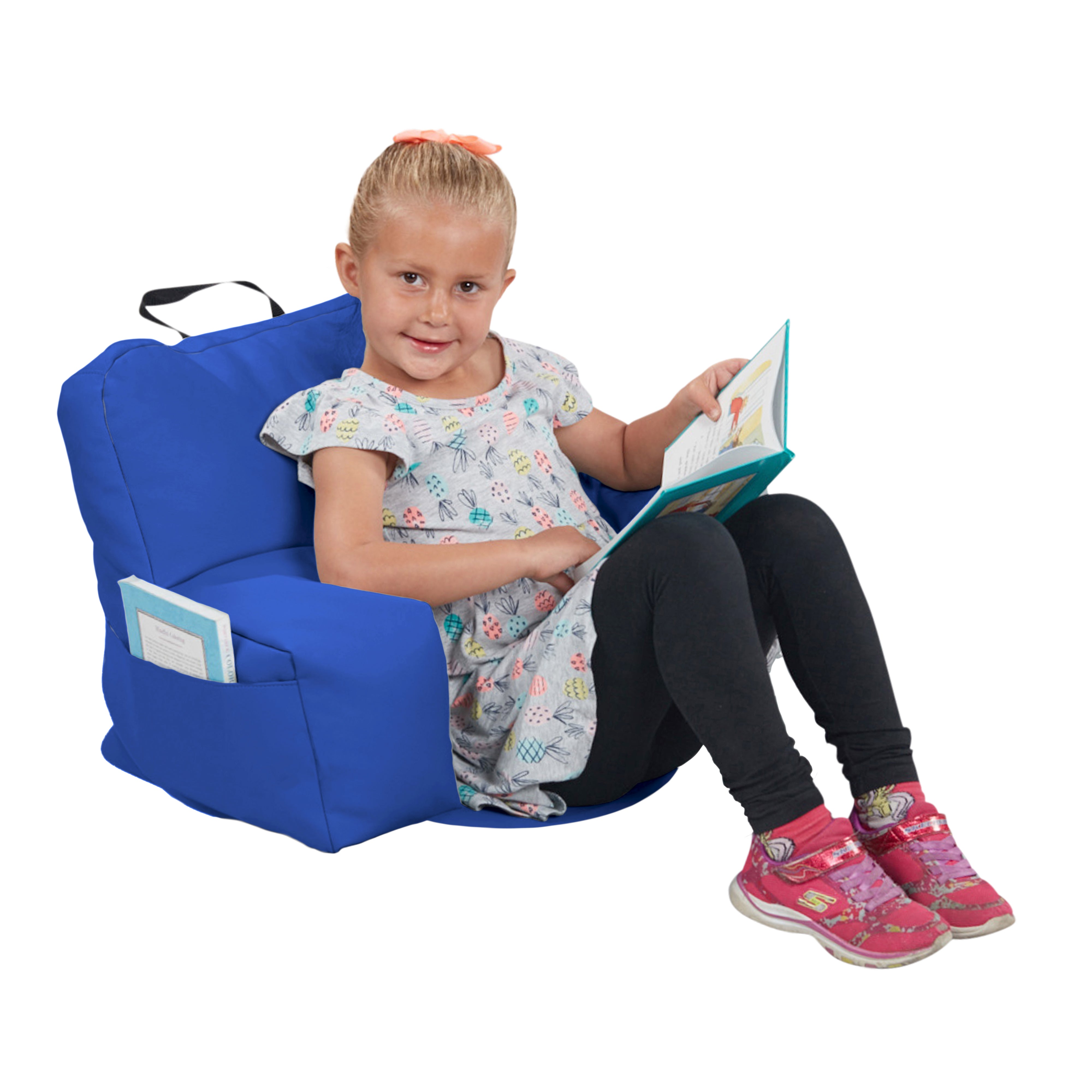 SoftScape Relax N Read Bean Bag - Blue