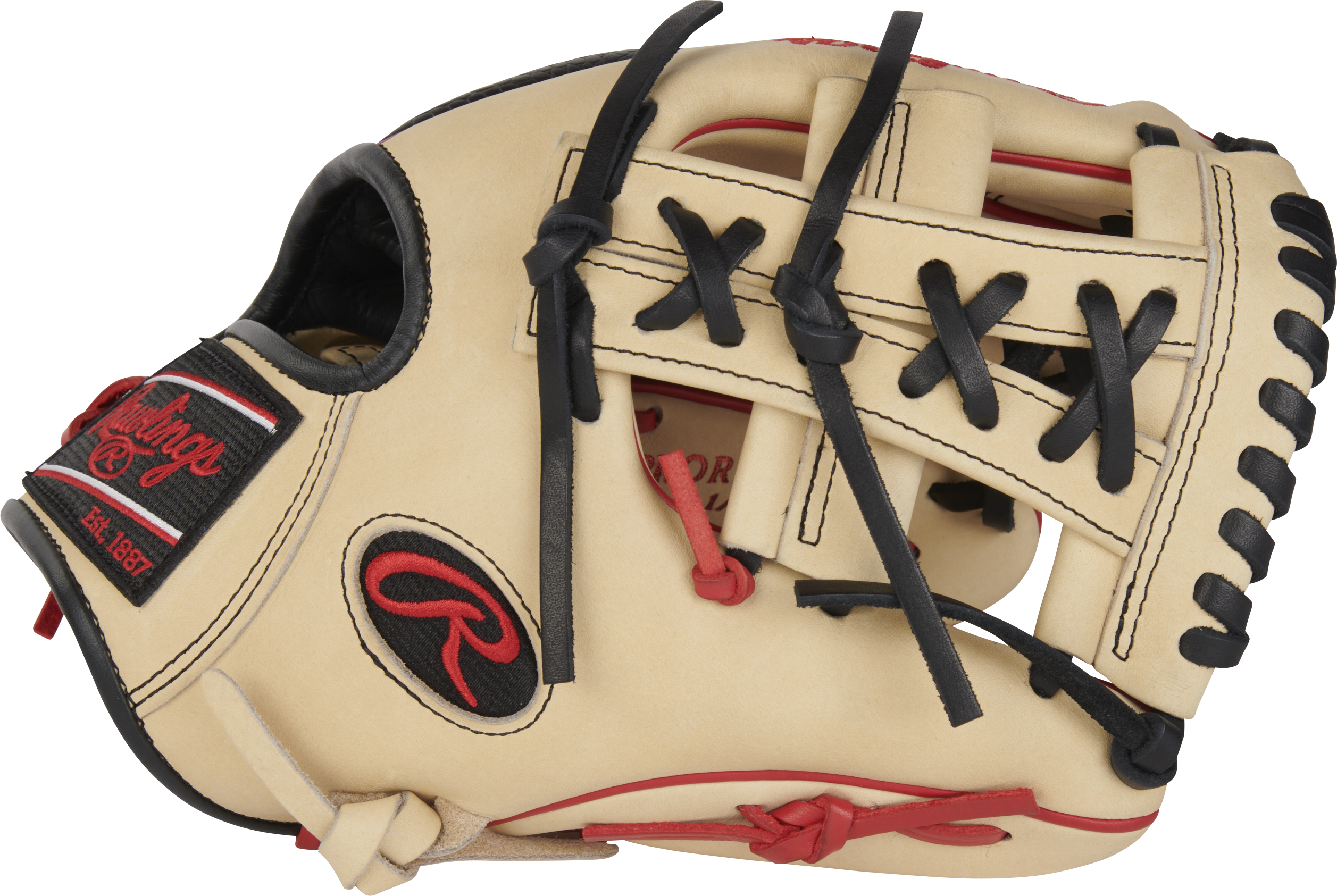 Rawlings Heart Of The Hide Series 11.5-Inch Baseball Glove - Right Hand Thrower - Camel/Croc