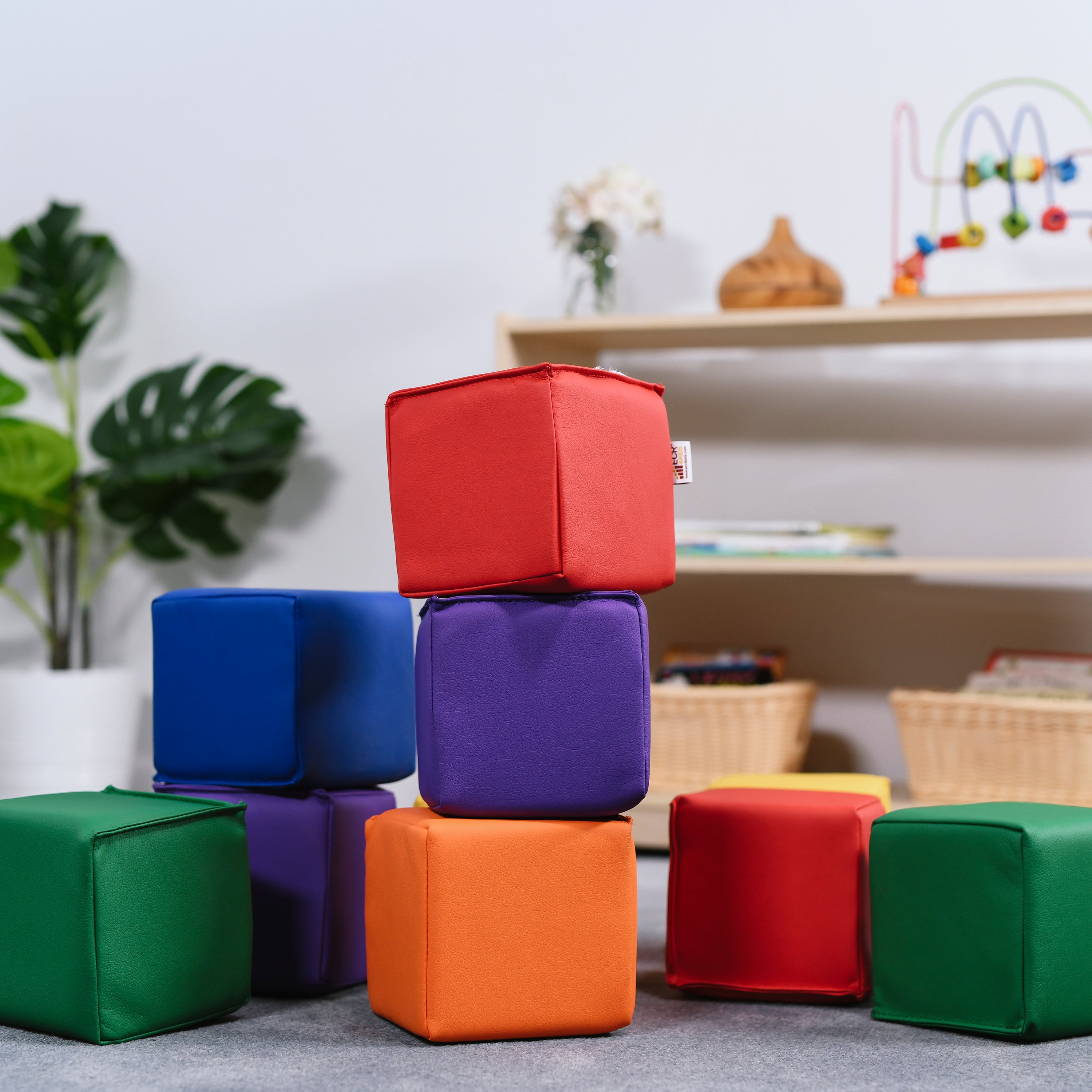 SoftZone Patchwork Toddler Blocks - Assorted