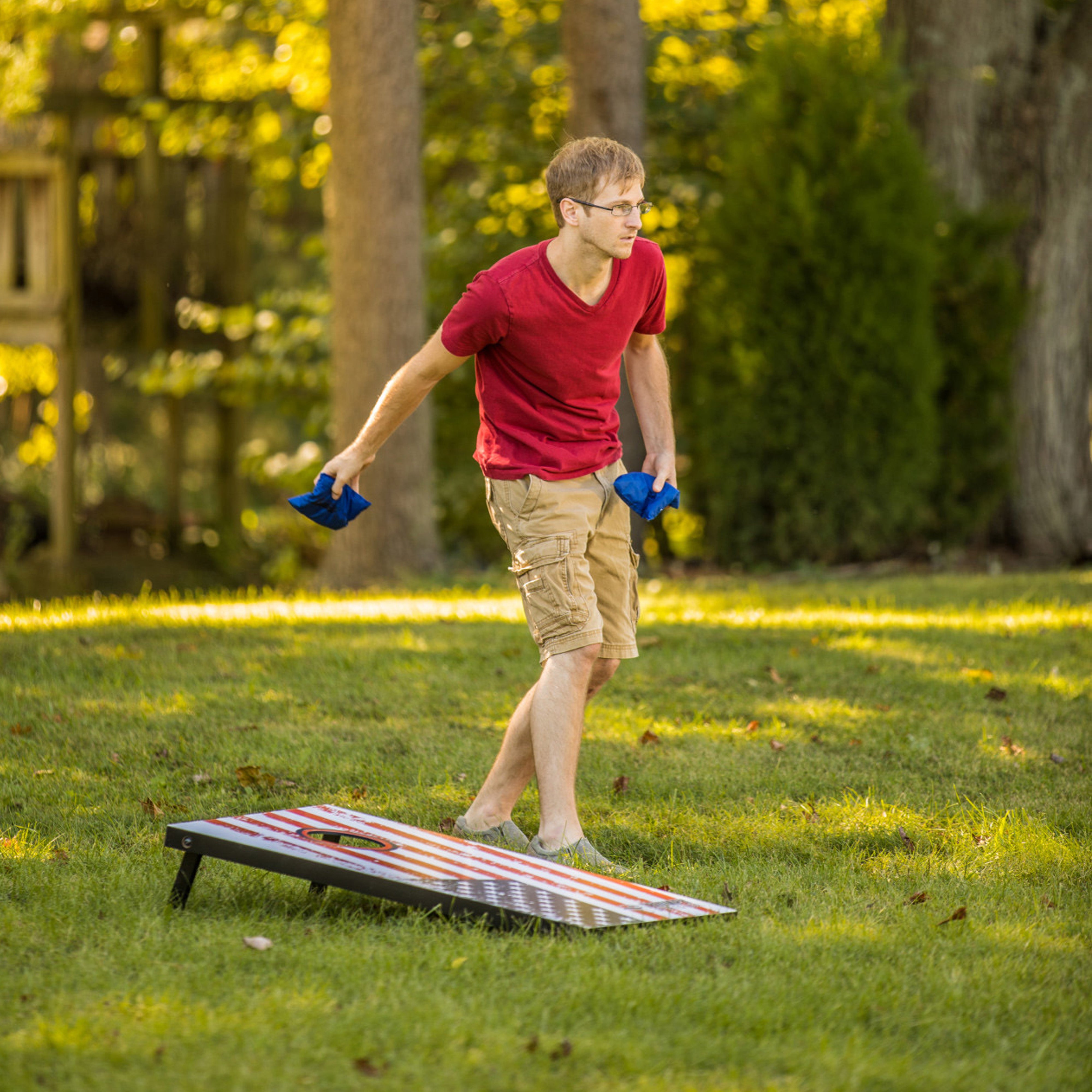Triumph Patriotic Bean Bag Toss Game, 2' x 3'