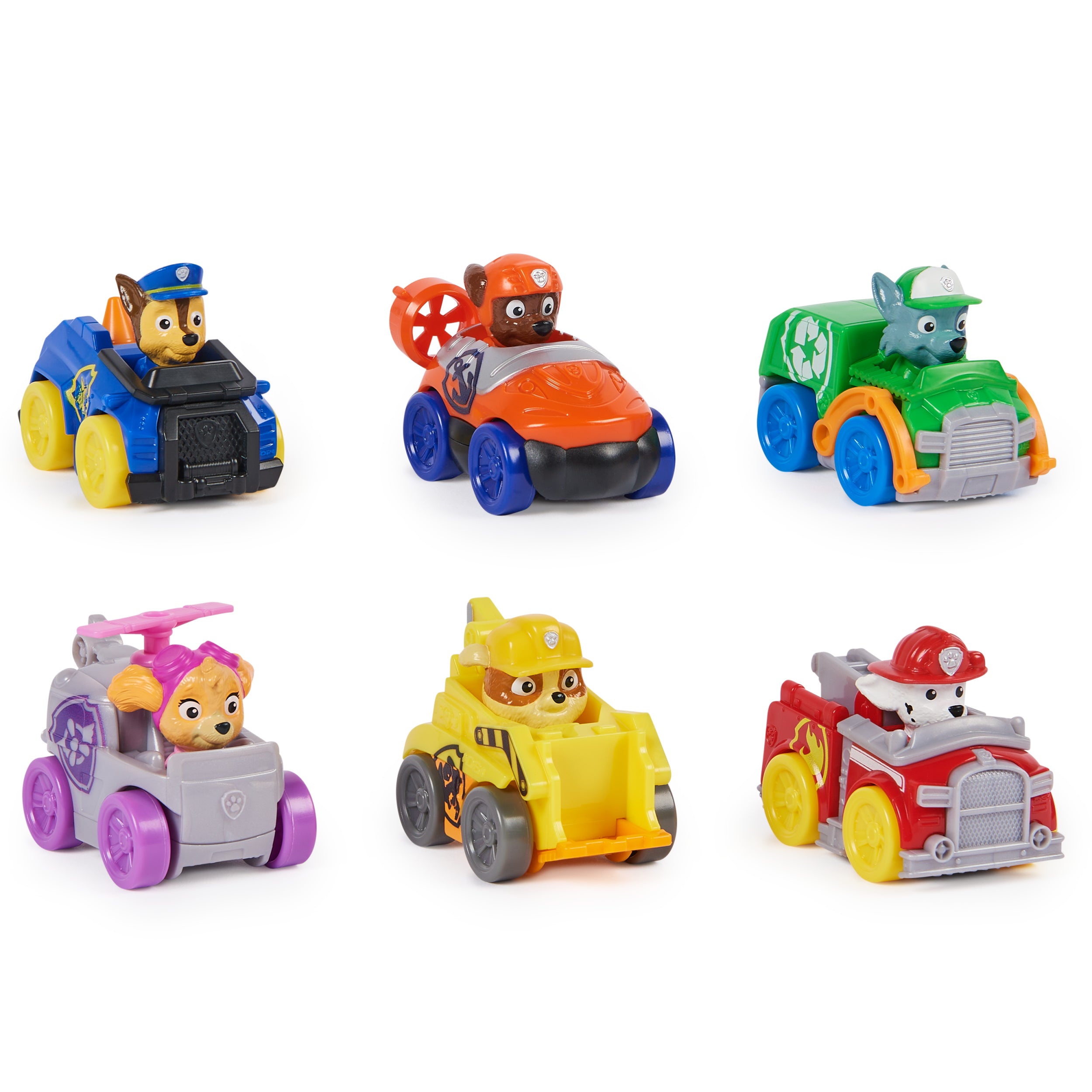 PAW Patrol: Pup Squad Racers, 6-Piece Vehicle Gift Set, Kids Toys for Boys & Girls Ages 3 and Up