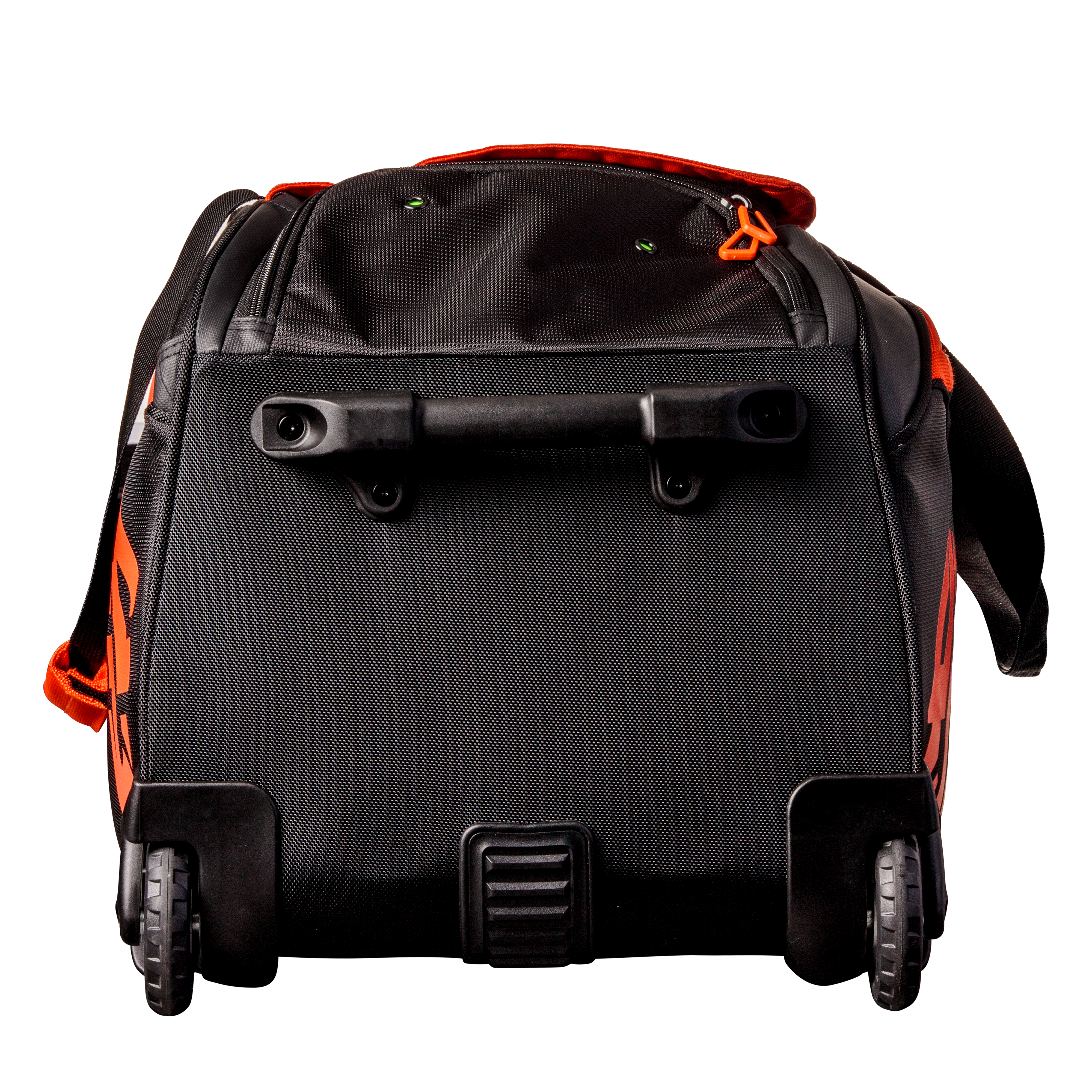 ONIX Pro Team Wheeled Duffel Bag — Orange/Black