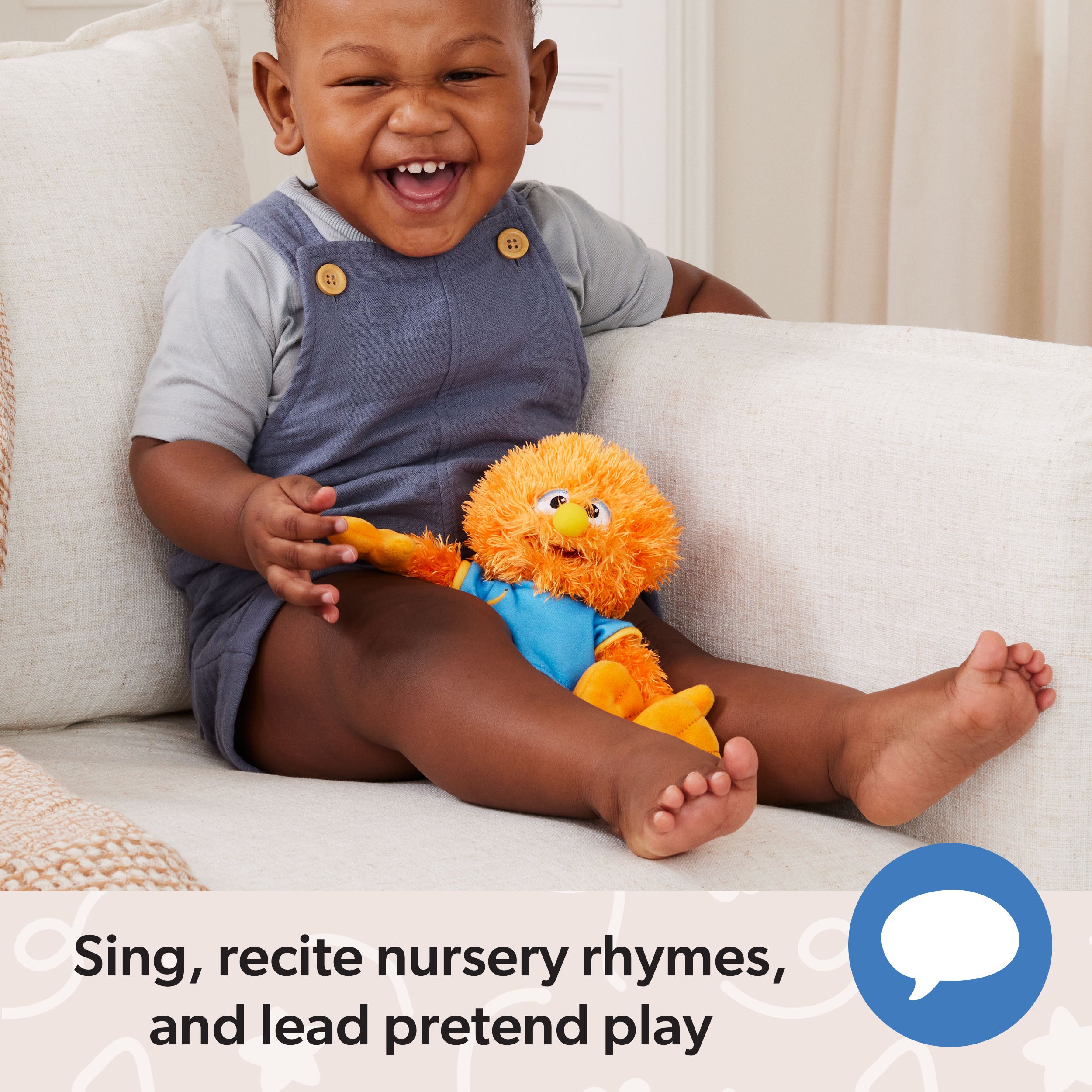 Ms. Rachel Official Herbie Cuddle & Comfort Friend Doll, 11” Premium Plush Baby Toy, Toddler Toys for Girls & Boys for Ages 6 Months to 3+