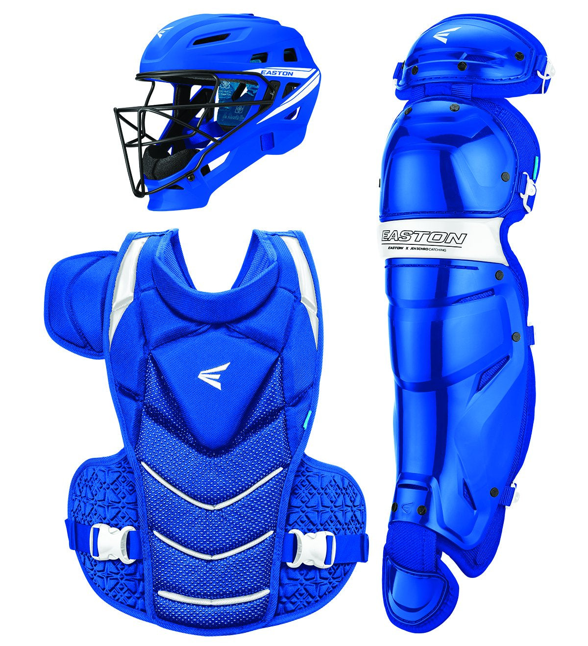 Easton Jen Schro The Very Best Softball Large Catchers Box Set - Royal