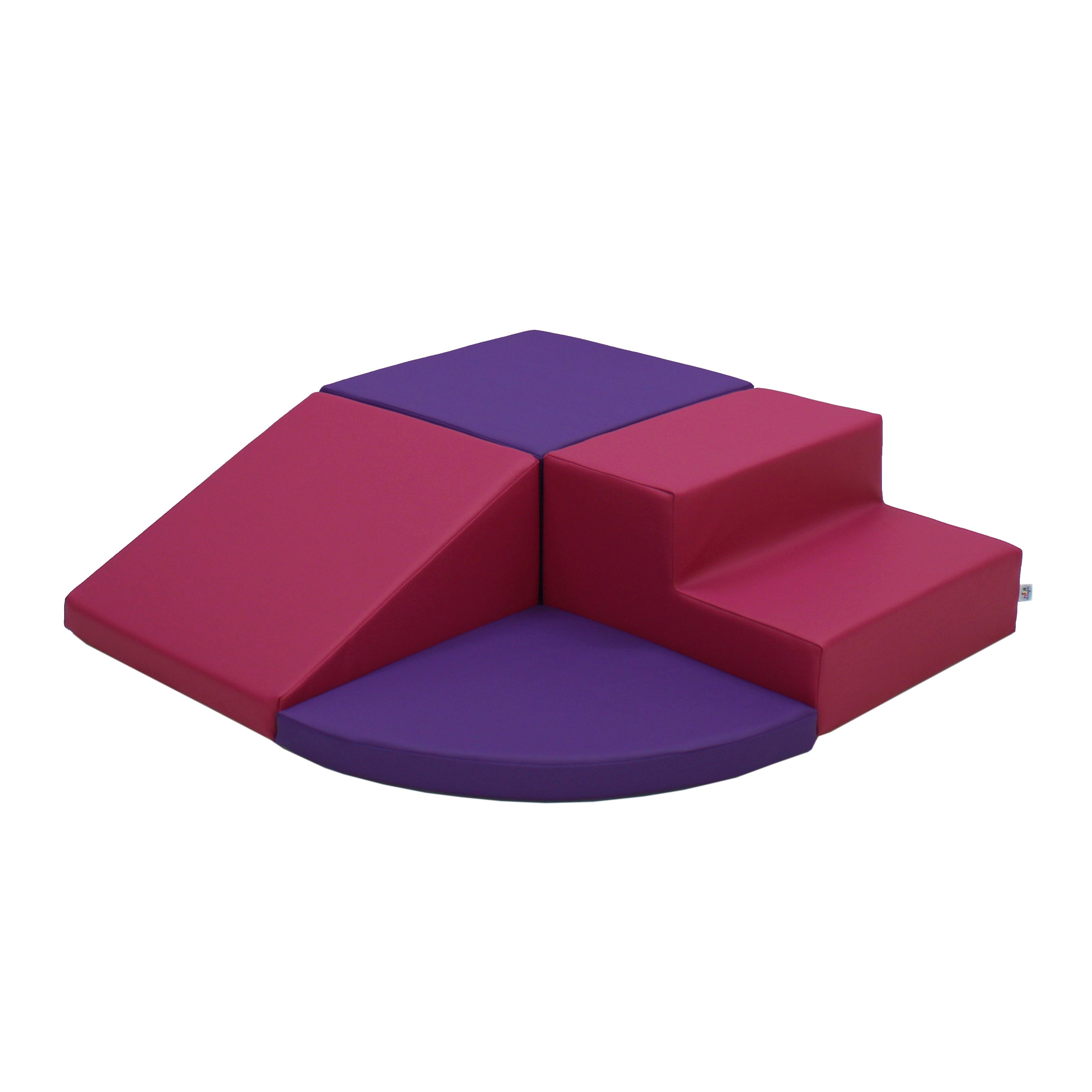 SoftScape Toddler Playtime Corner Climber - Purple/Raspberry