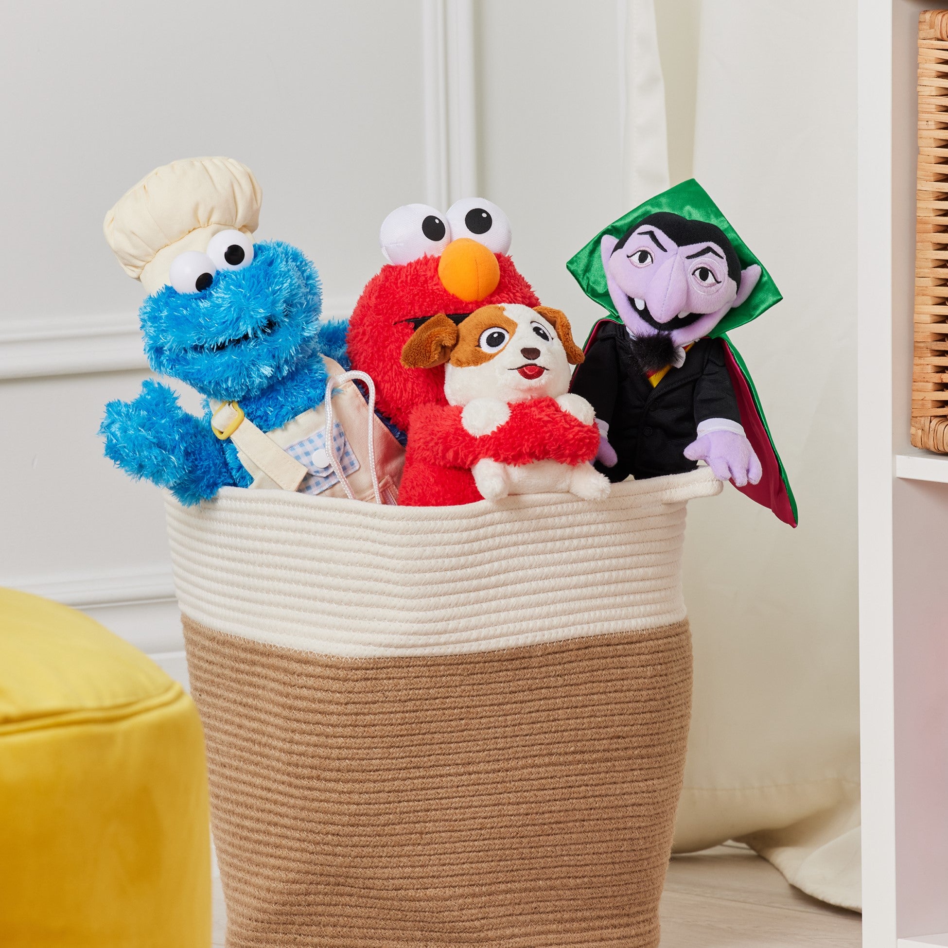 GUND Sesame Street Official Furry Friends Forever Dance & Play Elmo and Tango Animated Plush, Plush Sensory Toy for Ages 1 & Up, Red/Cream, 13”
