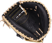 Rawlings Heart Of The Hide Series Adley Rutschman Catchers Mitt 34-Inch Baseball Glove - Right Hand Thrower - Black