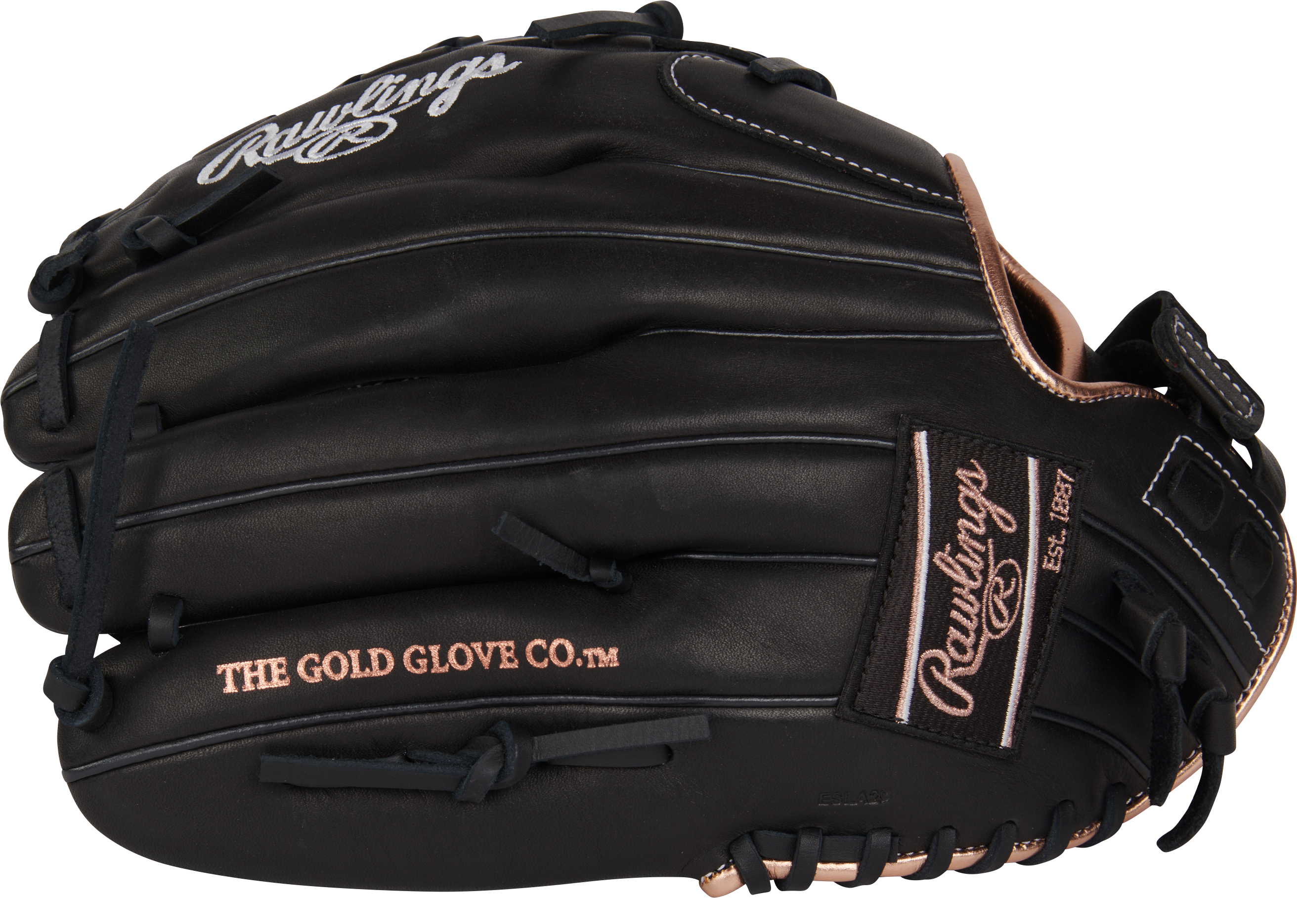 Rawlings R9 Series 12.5-Inch Softball Glove - Right Hand Thrower - Black