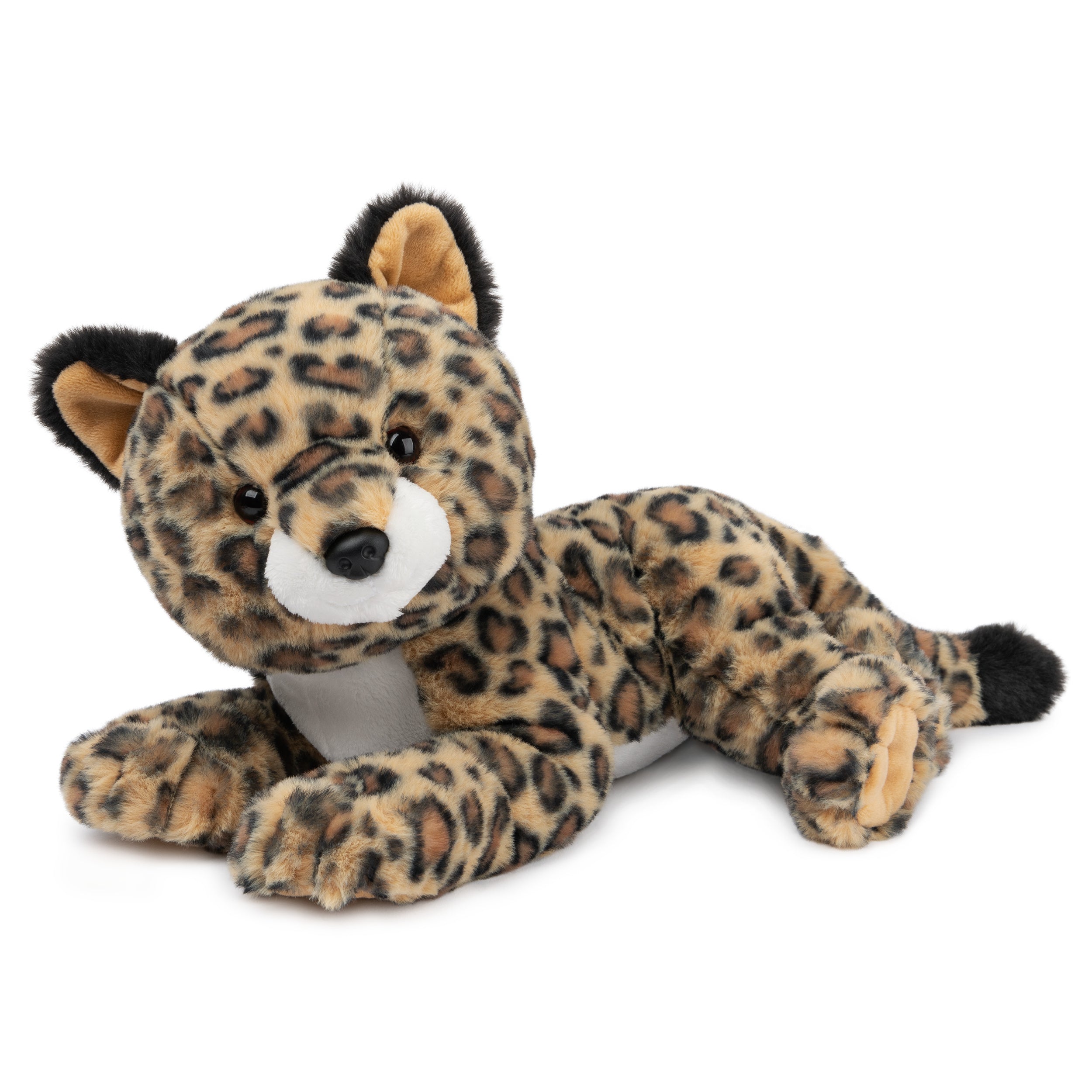 GUND Banks Leopard Plush, Premium Stuffed Animal for Ages 1 and Up, Brown/White, 12”