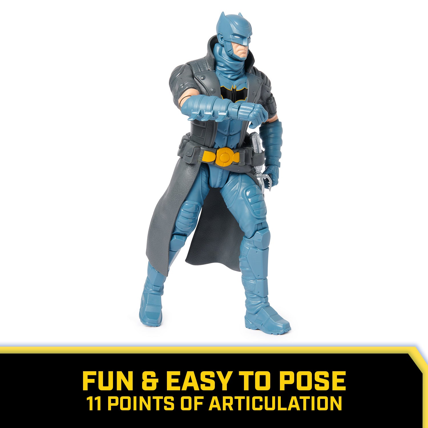 DC Comics, Batman Action Figure, 12-inch Super Hero Collectible Kids Toys for Boys and Girls, Ages 3 and Up