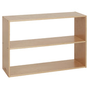 Streamline 2-Shelf Storage Cabinet without Back 24in H - Natural