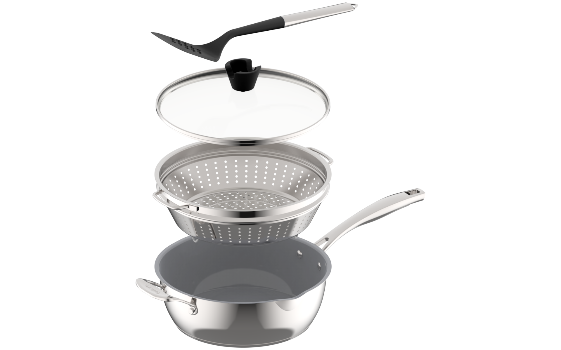 Preferred Pan 4-Pc Set Stainless Steel