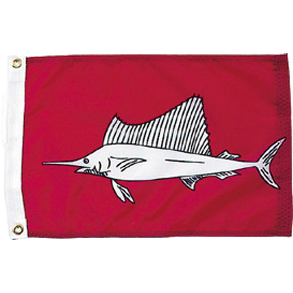 12X18 IN NYL-GLO SAILFISH