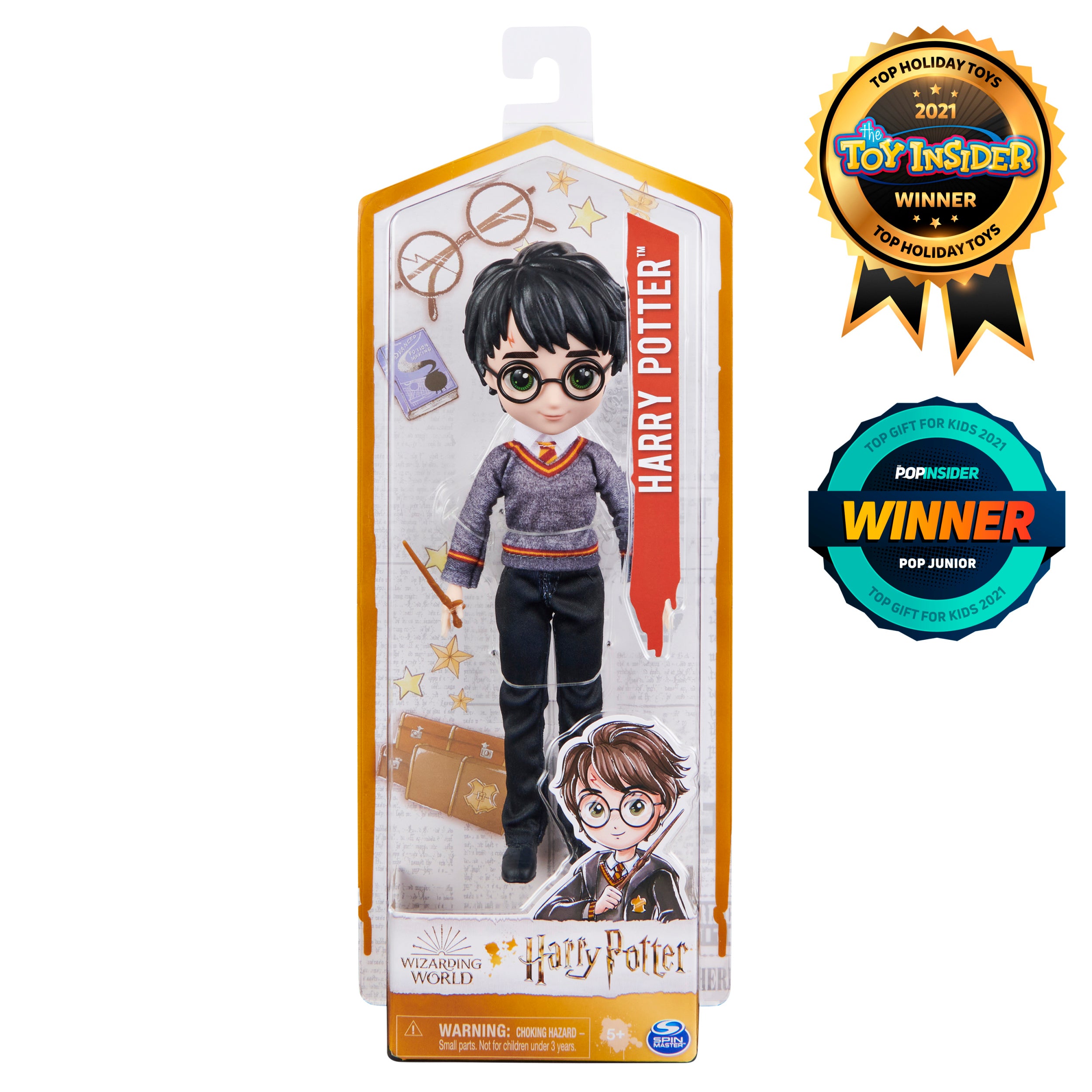 Wizarding World Harry Potter, 8-inch Harry Potter Doll, Kids Toys for Ages 5 and up