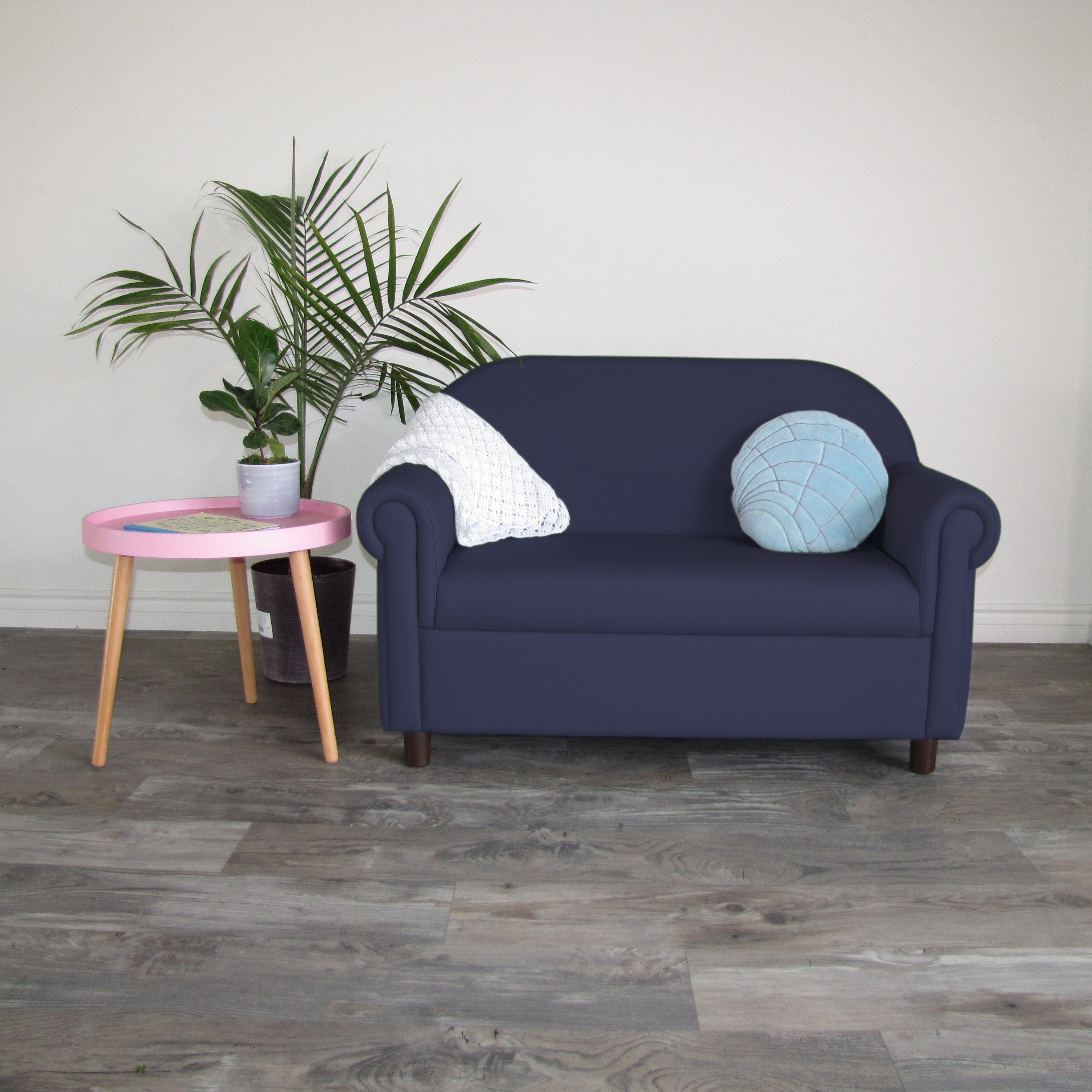 Little Lux Youth Sofa - Navy