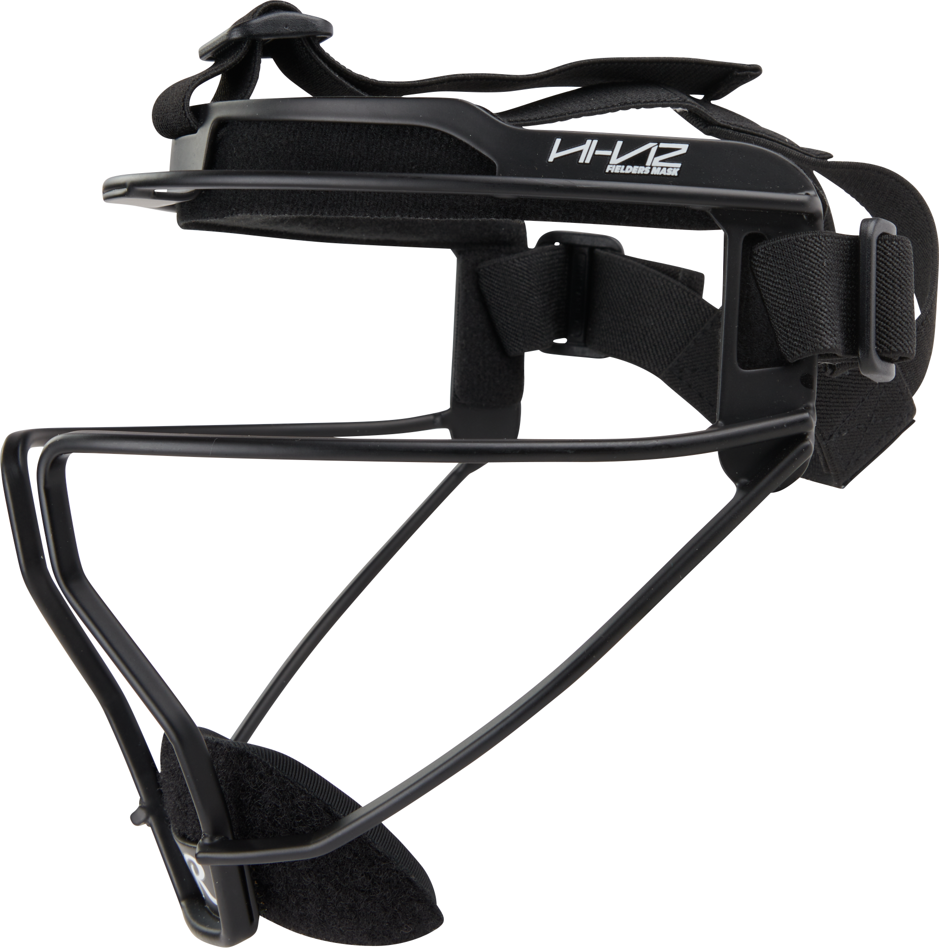 Rawlings Hi-Viz Adult Softball Fielders Mask - Black