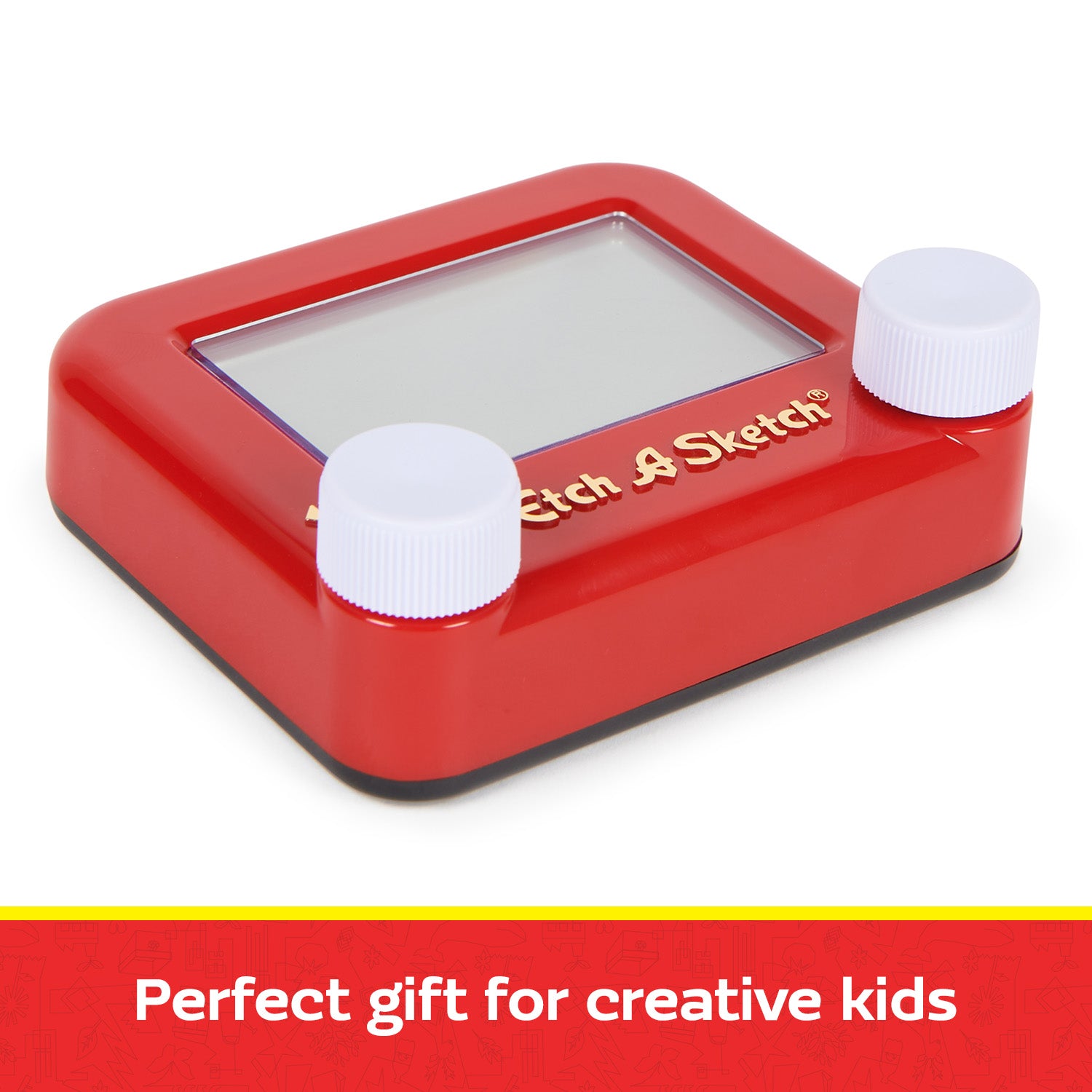 Etch A Sketch Pocket, 76% Recycled Plastic, Original Magic Screen, Sustainably-minded Kids Travel Toy, Drawing Toys for Boys & Girls Ages 3+