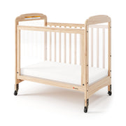 Next Gen Serenity® 3 Panel Clearview Fixed-Side Compact Crib, Natural