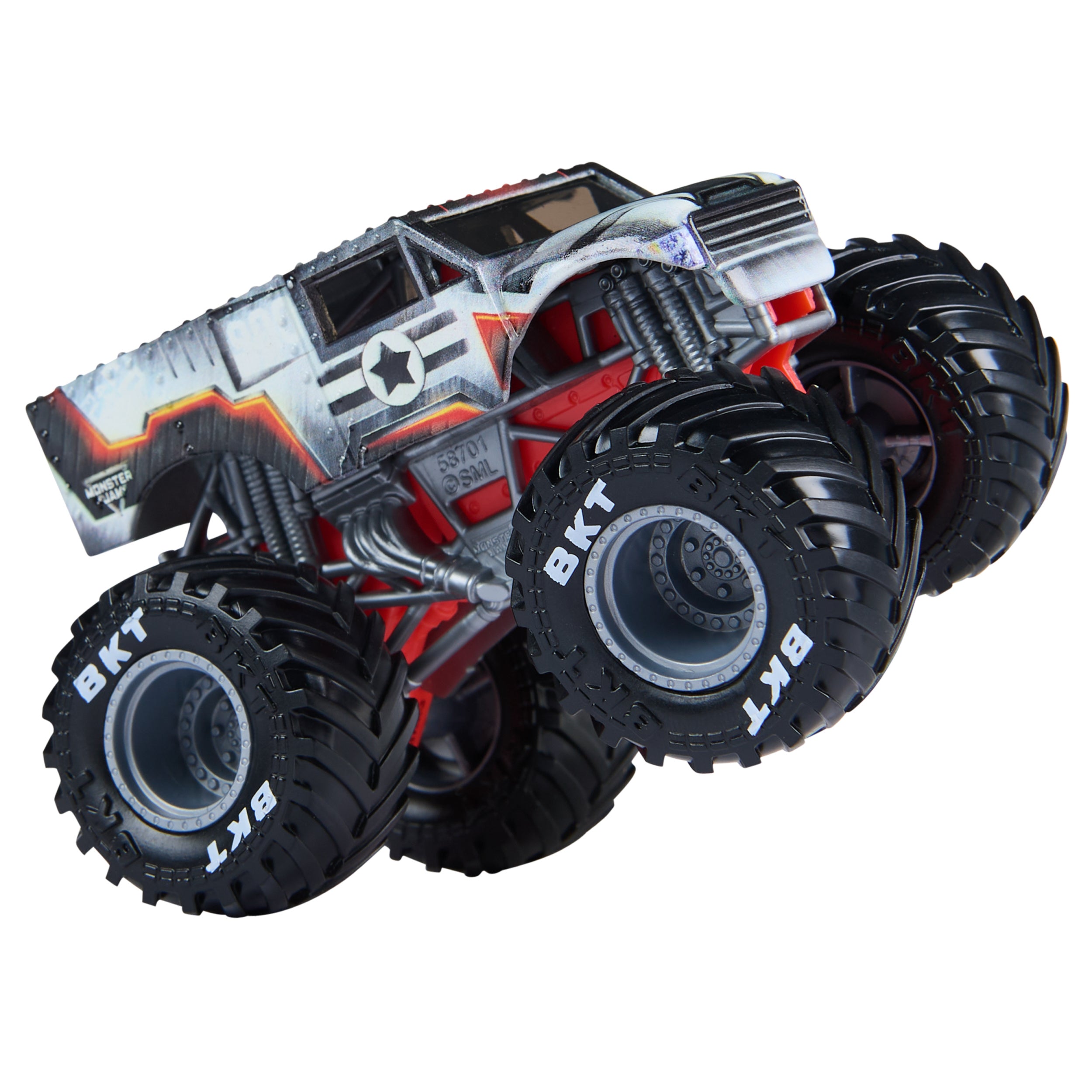 Monster Jam, Marvel 1:64 Scale Die-Cast Monster Truck Toy Vehicle 2-Pack Styles May Vary