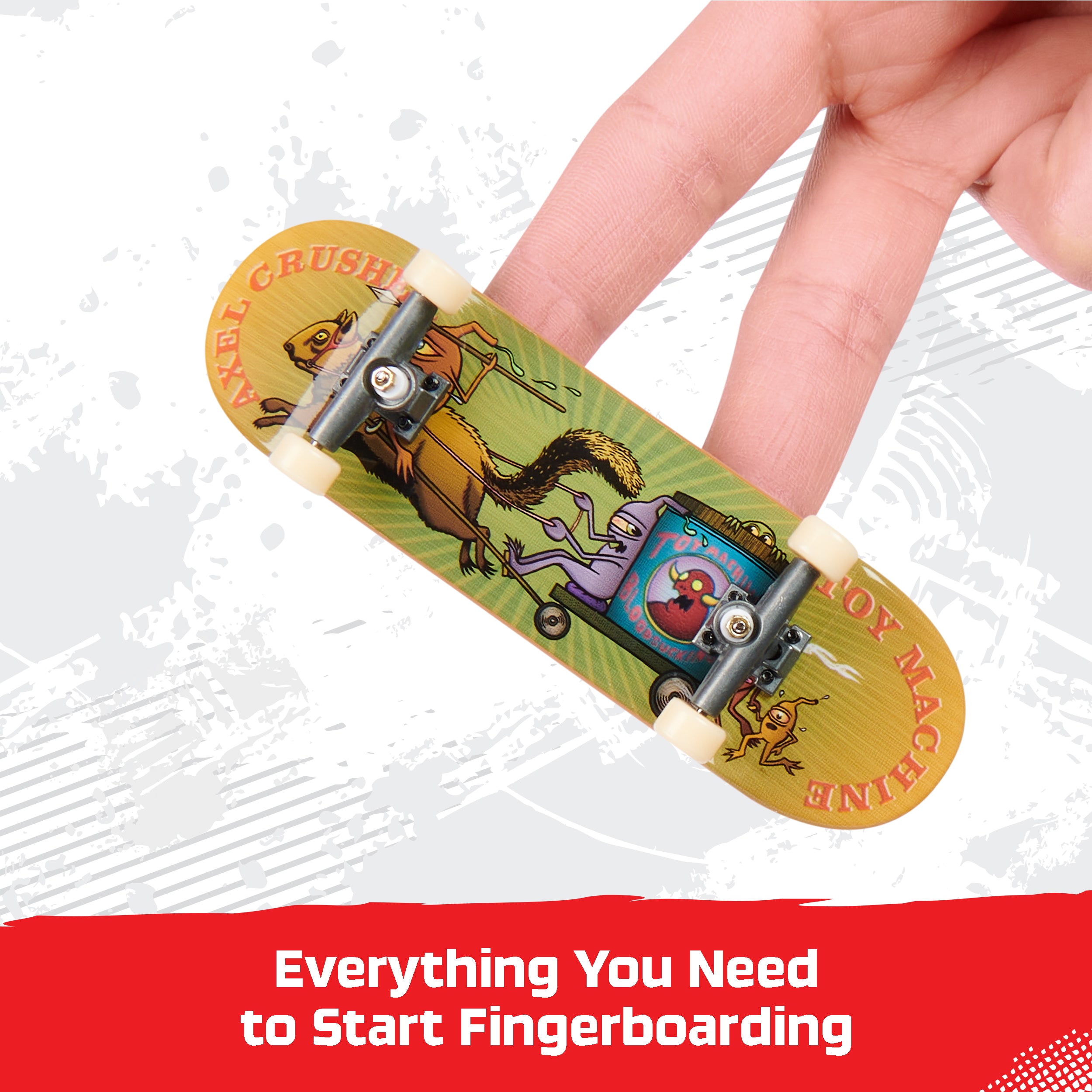 Tech Deck, Toy Machine Sk8shop Fingerboard Bonus Pack, Collectible and Customizable Mini Skateboards, Kids Toys for Ages 6 and up