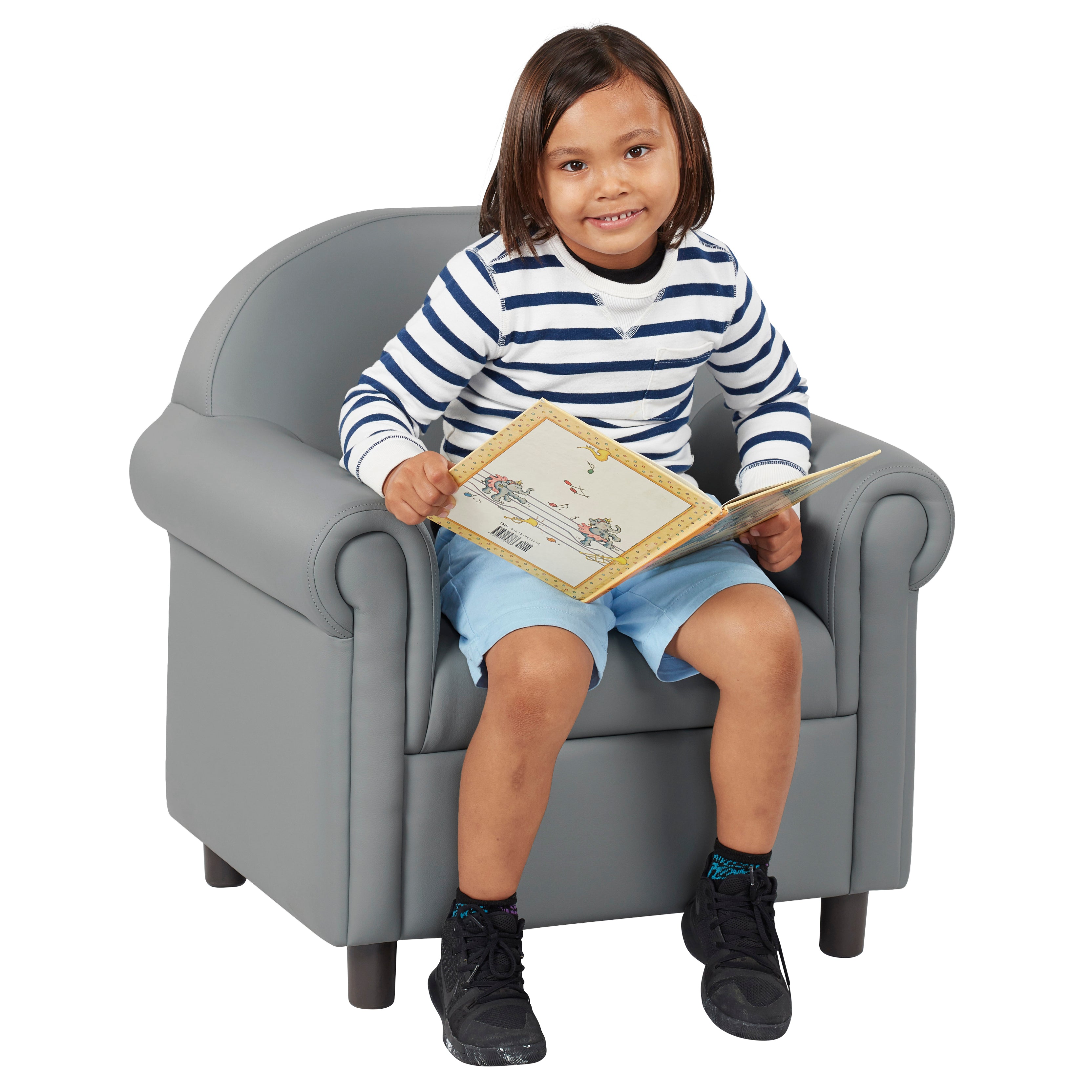 Little Lux Youth Chair - Gray