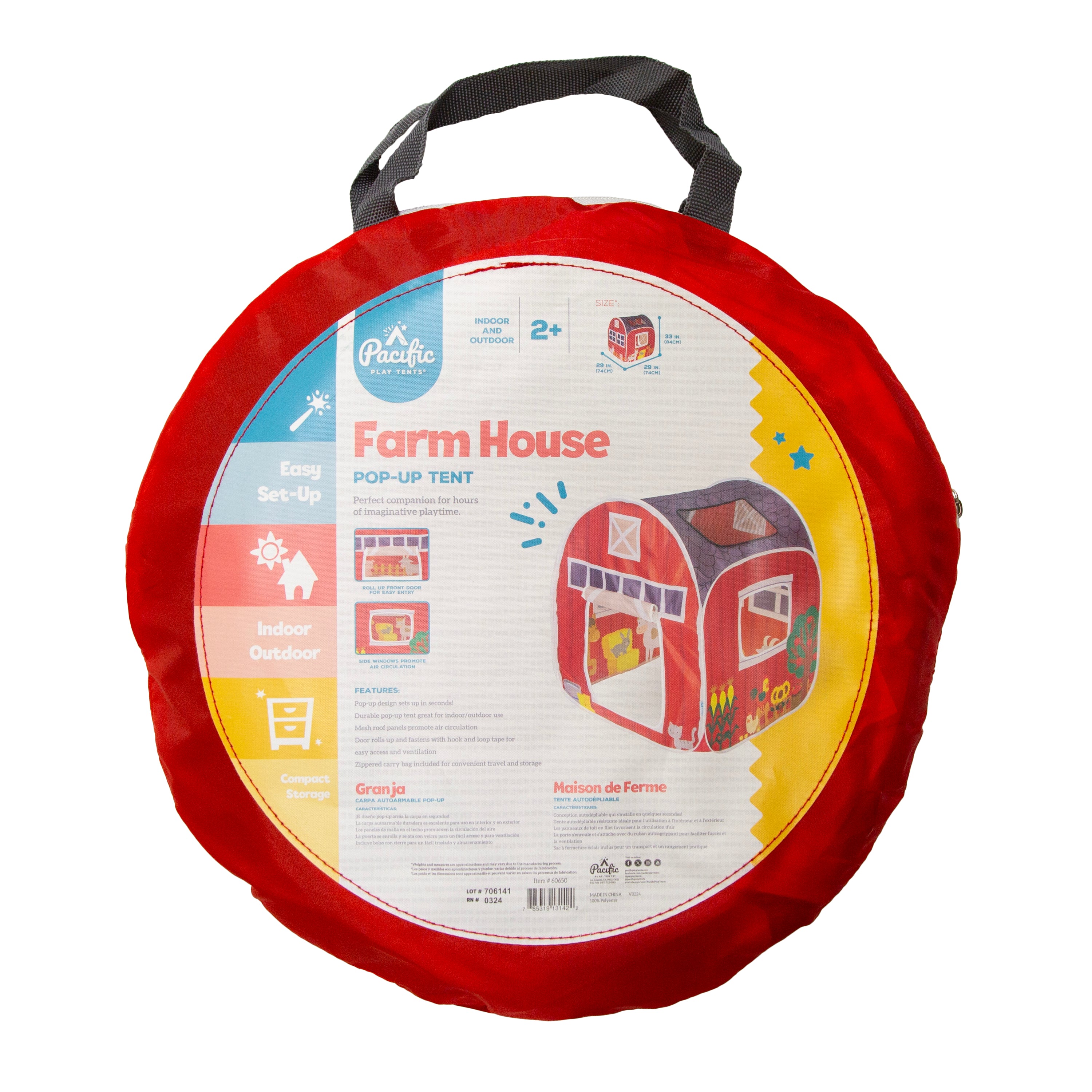 Farm House Pop-Up Tent