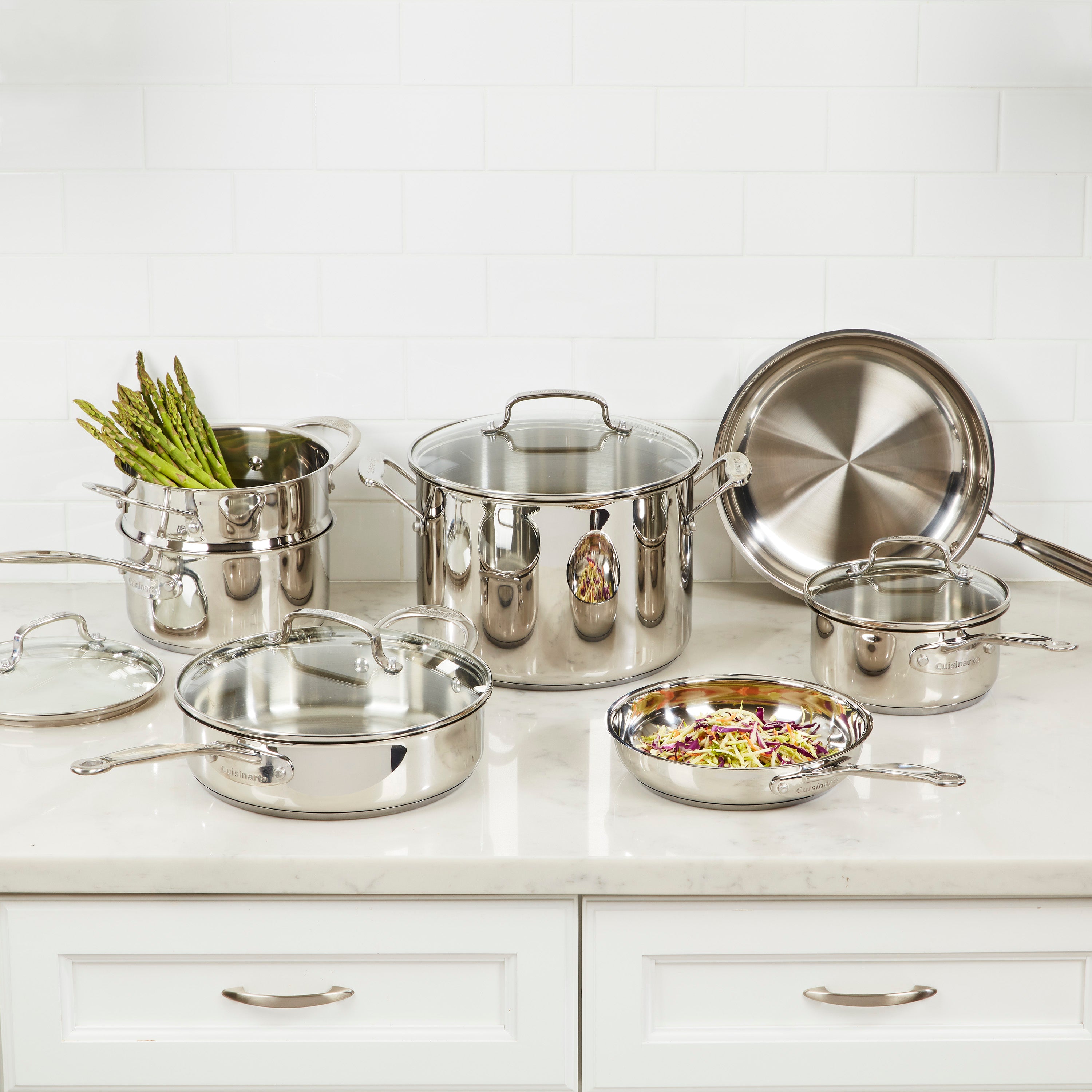 Chef's Classic™ Stainless 11 Piece Set