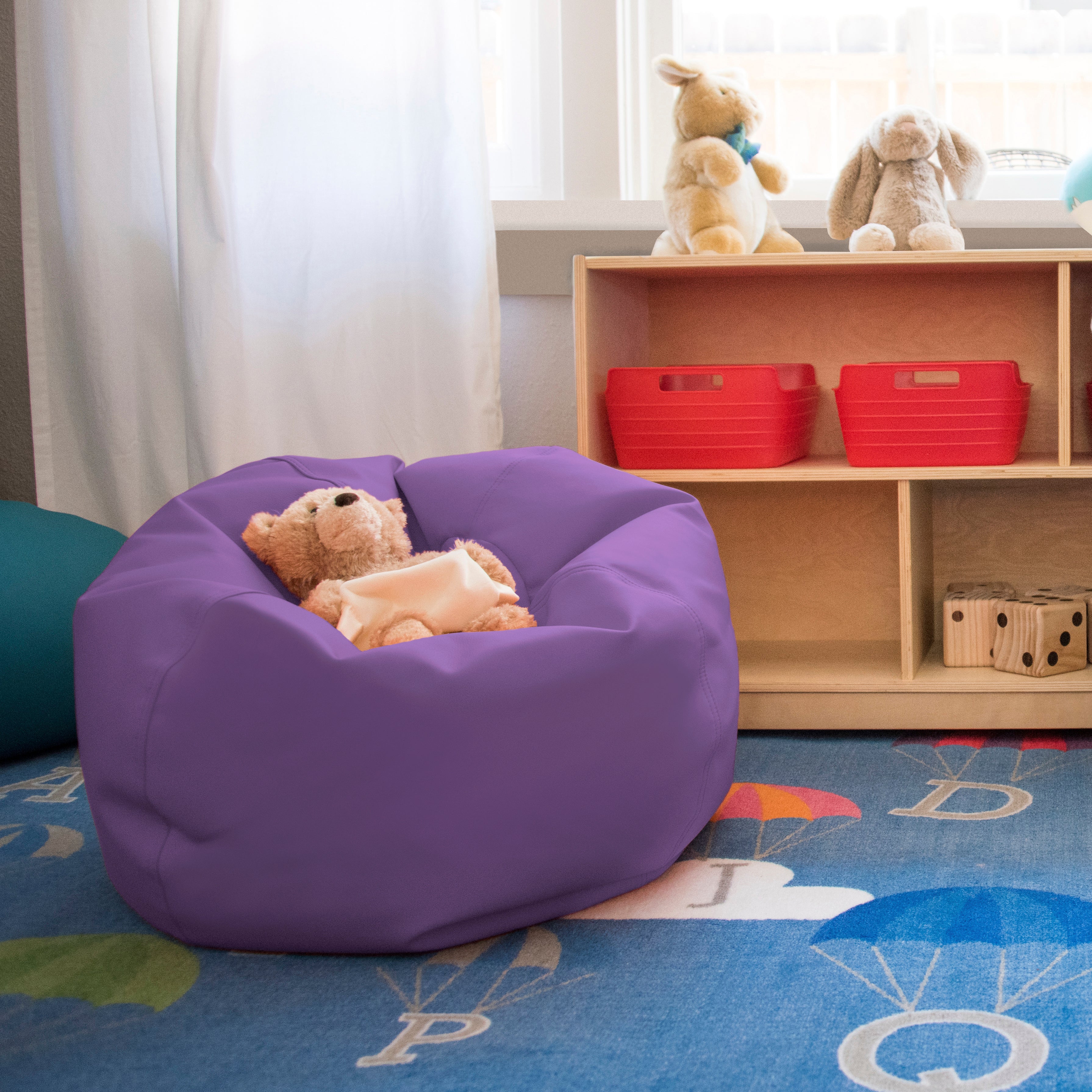 SoftScape Classic 26" Junior Bean Bag - Purple