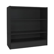 Laminate 2-Shelf Bookcase 30" Height - Black