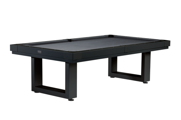 American Heritage® Lanai 8' Outdoor Pool Table, Obsidian Black
