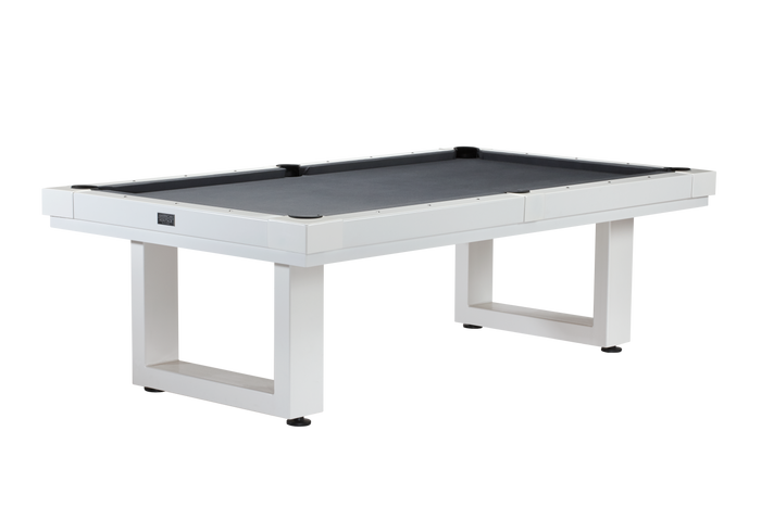 American Heritage® Lanai 8' Outdoor Pool Table, Pearl White