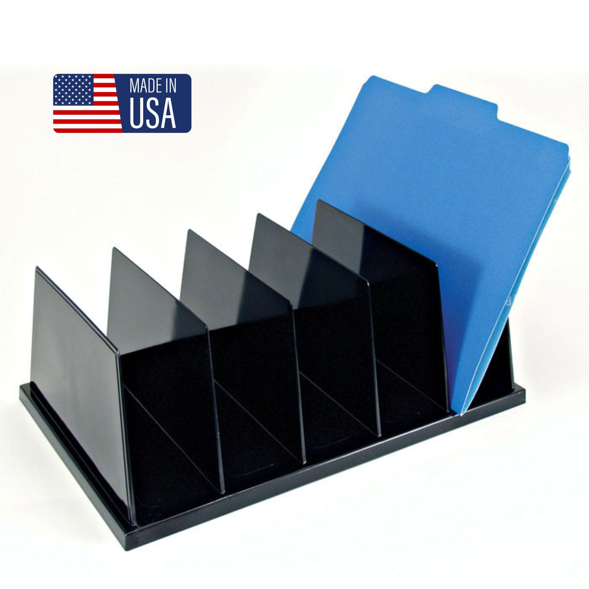 Sorter, Vertical, Large, 5 Compartment